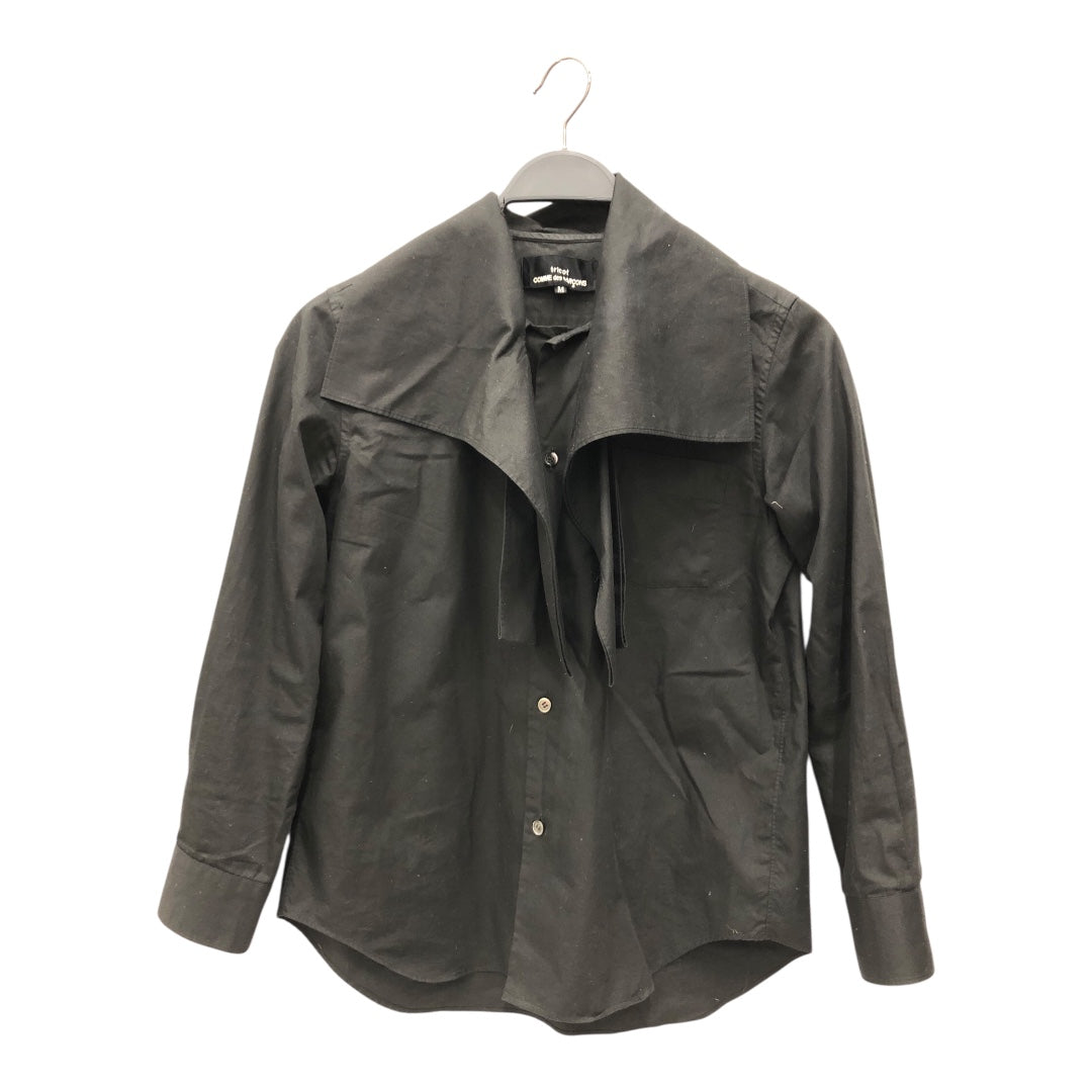 tricot COMME des GARCONS/LS Shirt/M/Cotton/BLK/Bow Collar view 1