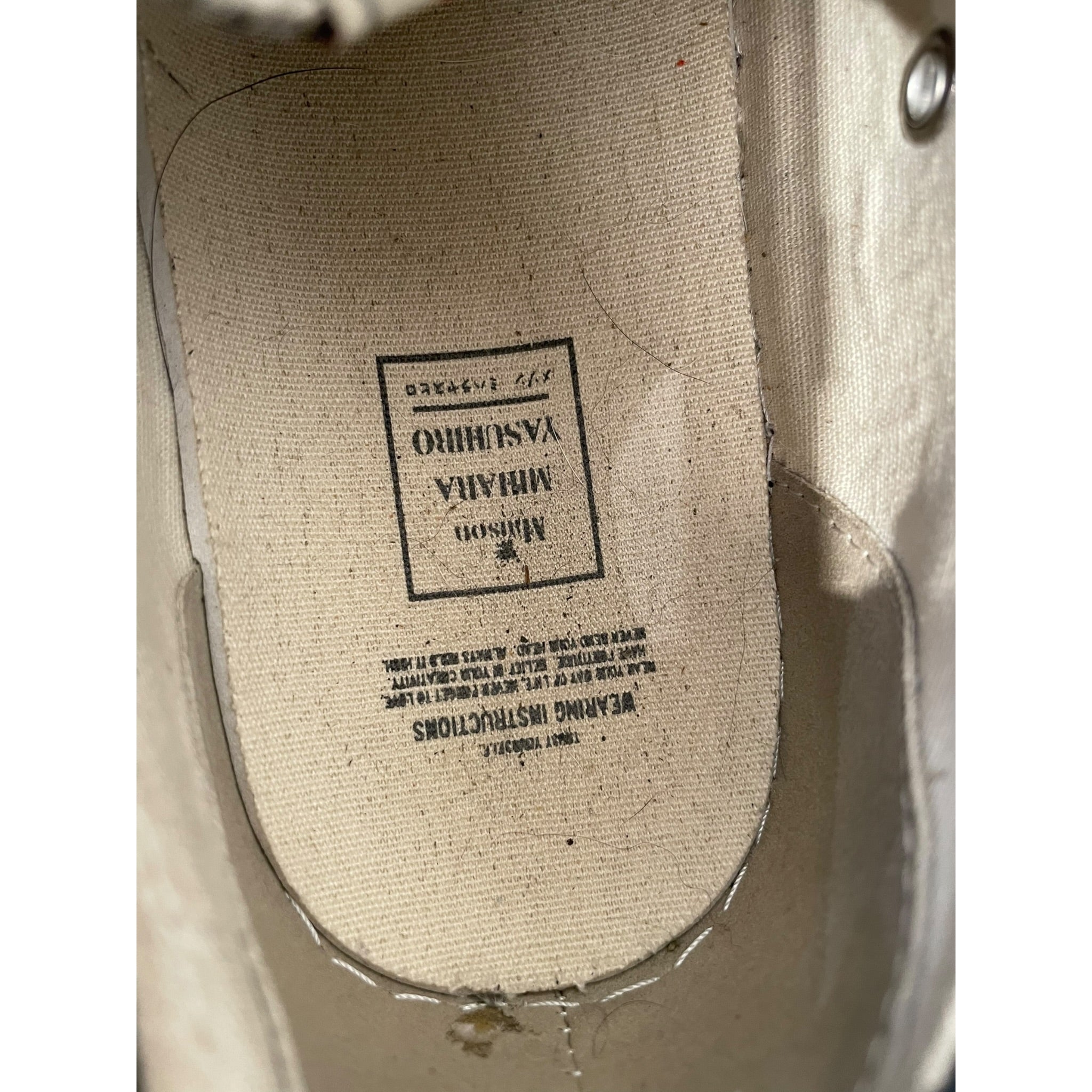 MIHARA YASUHIRO/Low-Sneakers/EU 43/Cotton/BLK/THICK LACES SHOES view 3