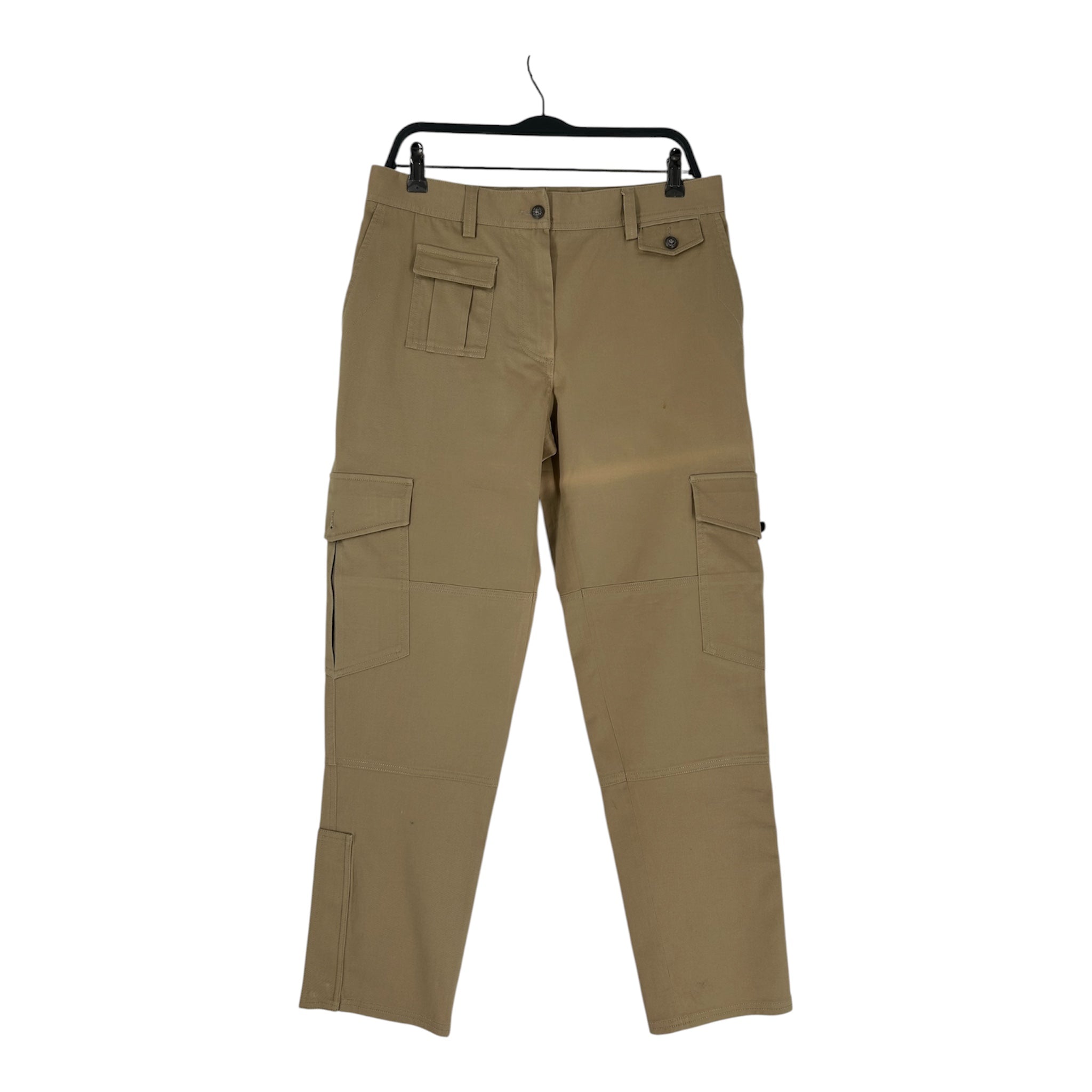 DOLCE&GABBANA/Cargo Pants/44/Cotton/BEG/CROWN BUTTONS view 1