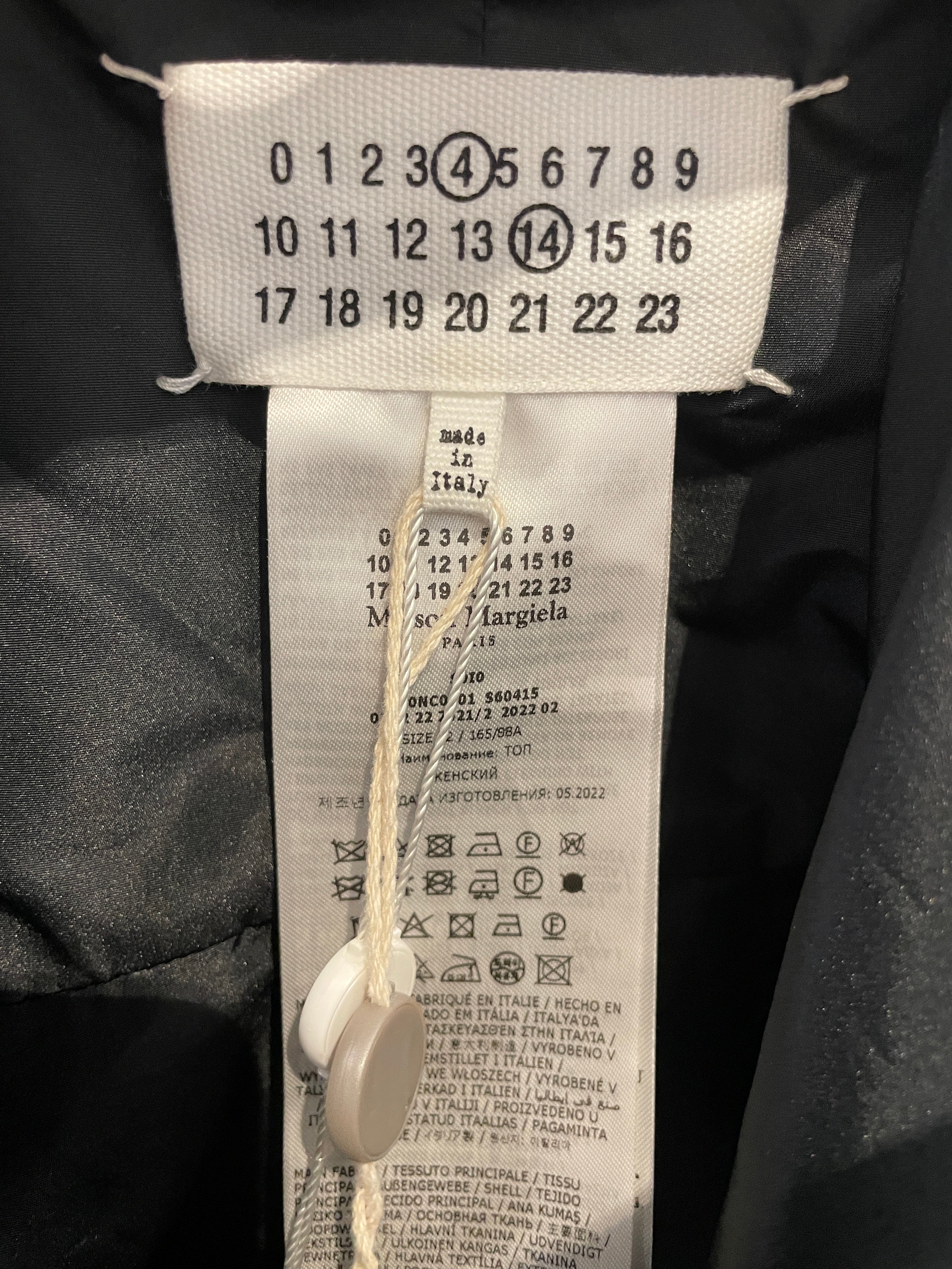 Maison Margiela/Camisole/42/Cotton/BLK/AVANT GARDE RED STITCHING view 3