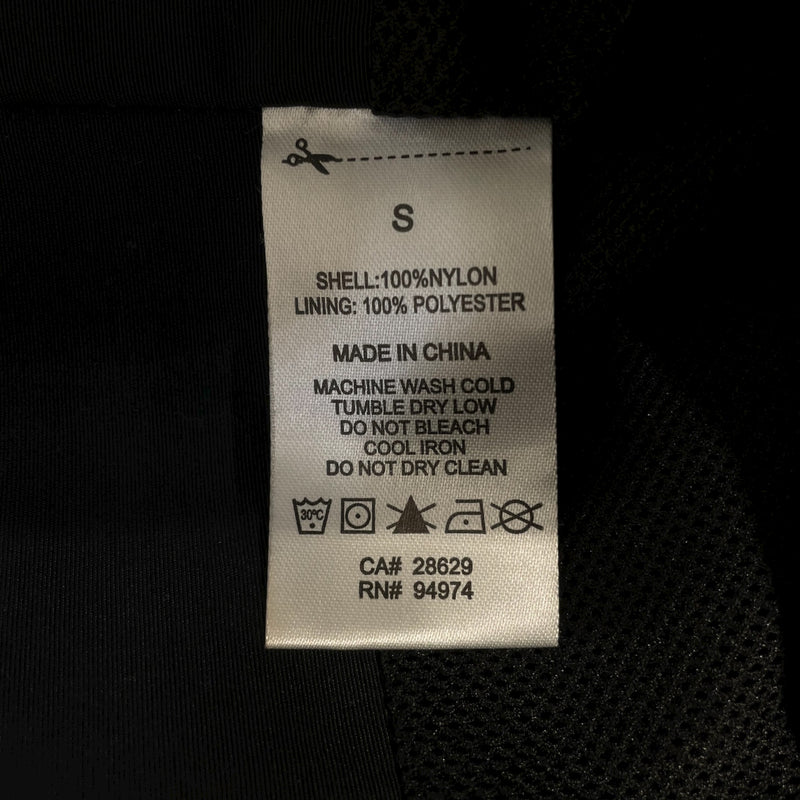 STUSSY/Jacket/S/Nylon/BLK/Black Utility Jacket