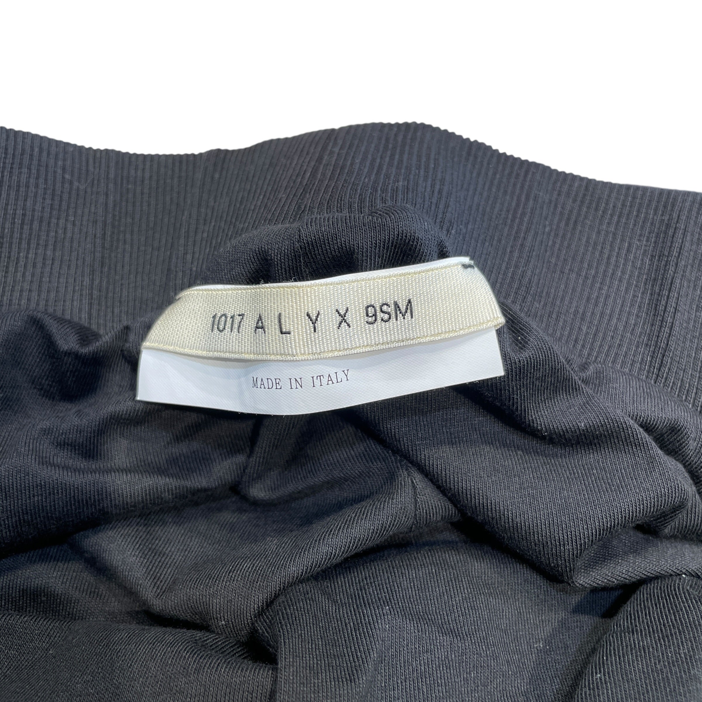1017 ALYX 9SM(ALYX)/Pants/XL/Cotton/BLK/Snap Off Distressed Sweats view 4