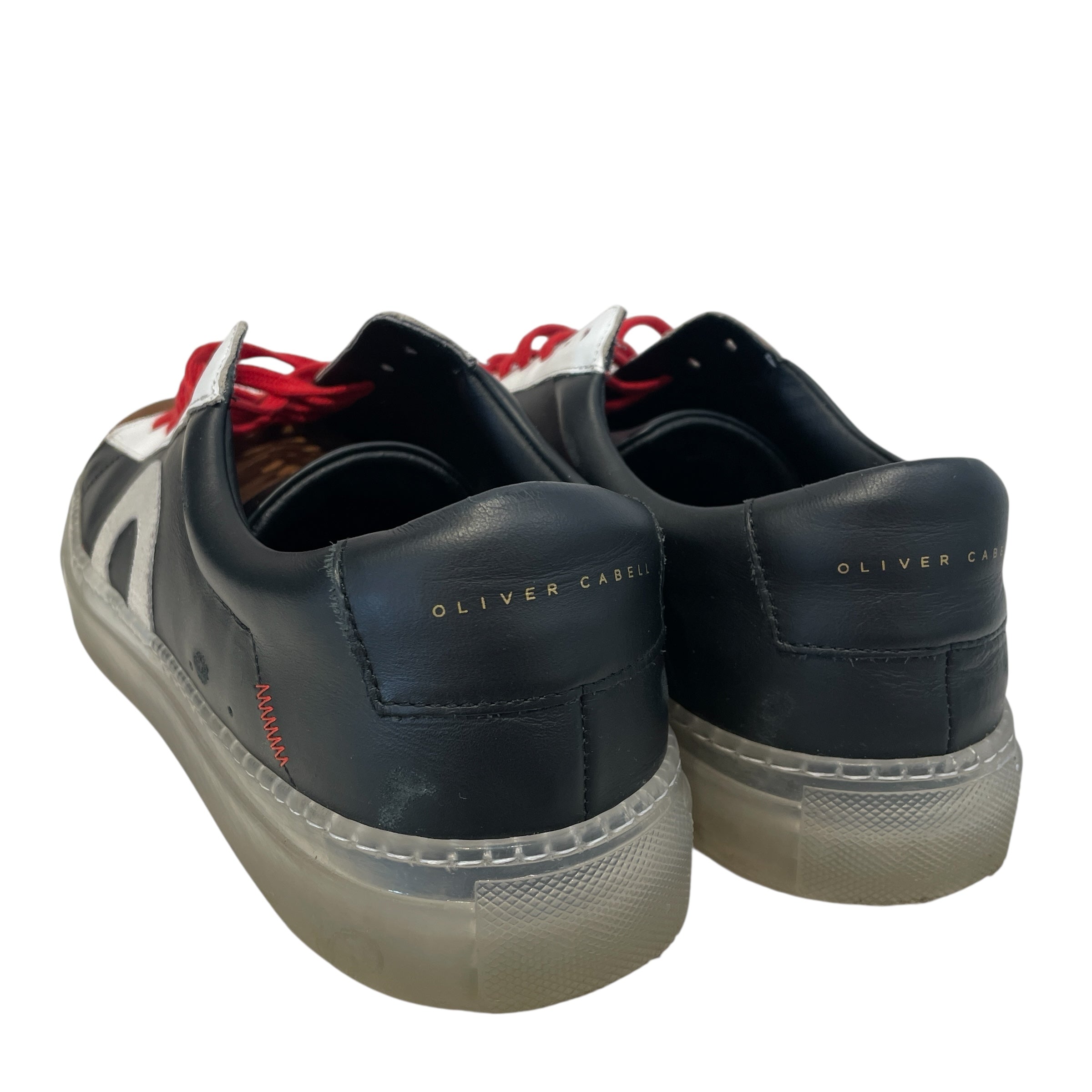 Oliver Cabell/Low-Sneakers/US 12/Leather/BLK/Low 1 Metropolis Exotic view 2