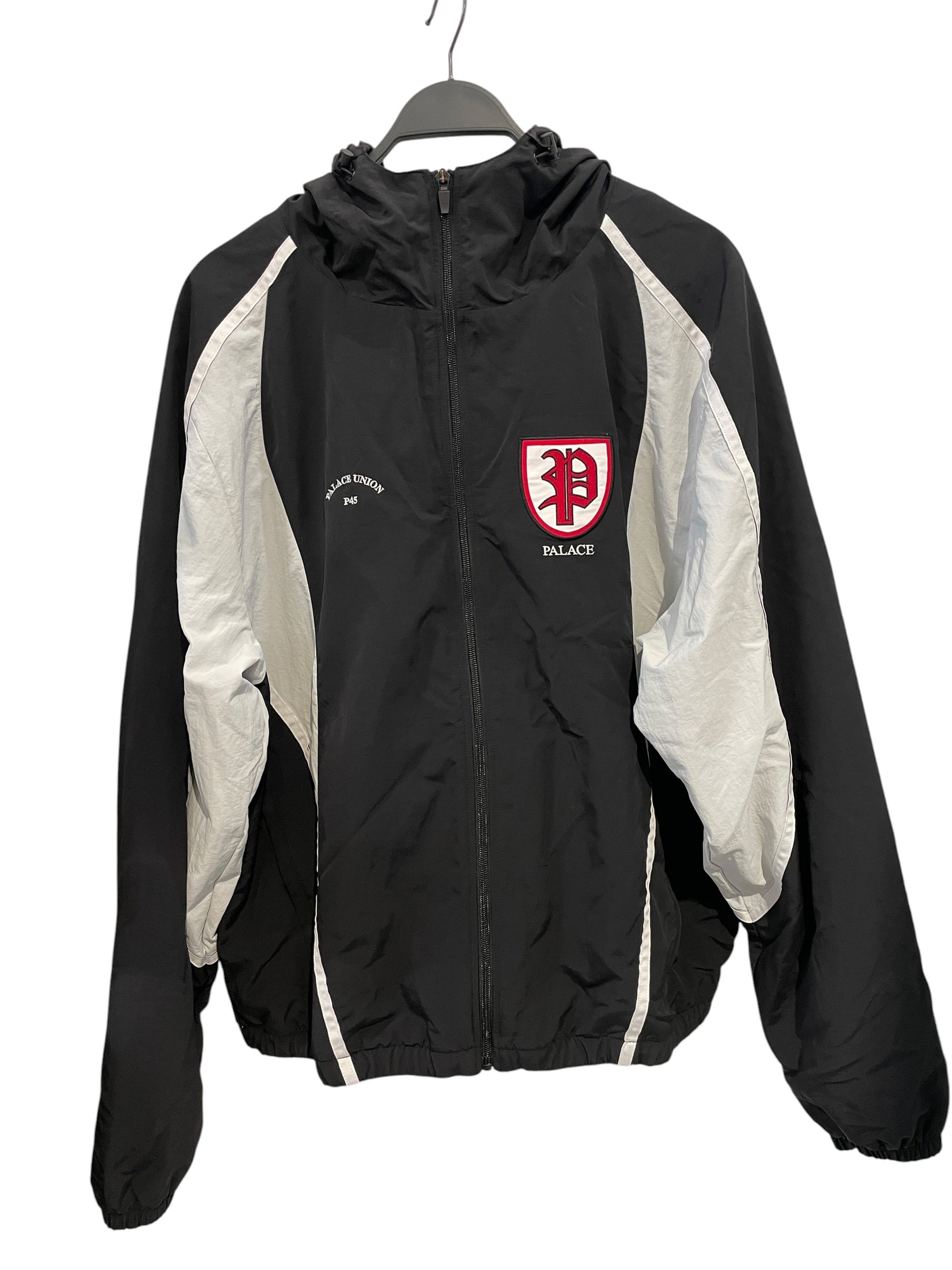 PALACE/Windbreaker/L/Nylon/BLK/PALACE UNION P45, WHT & BLK view 1
