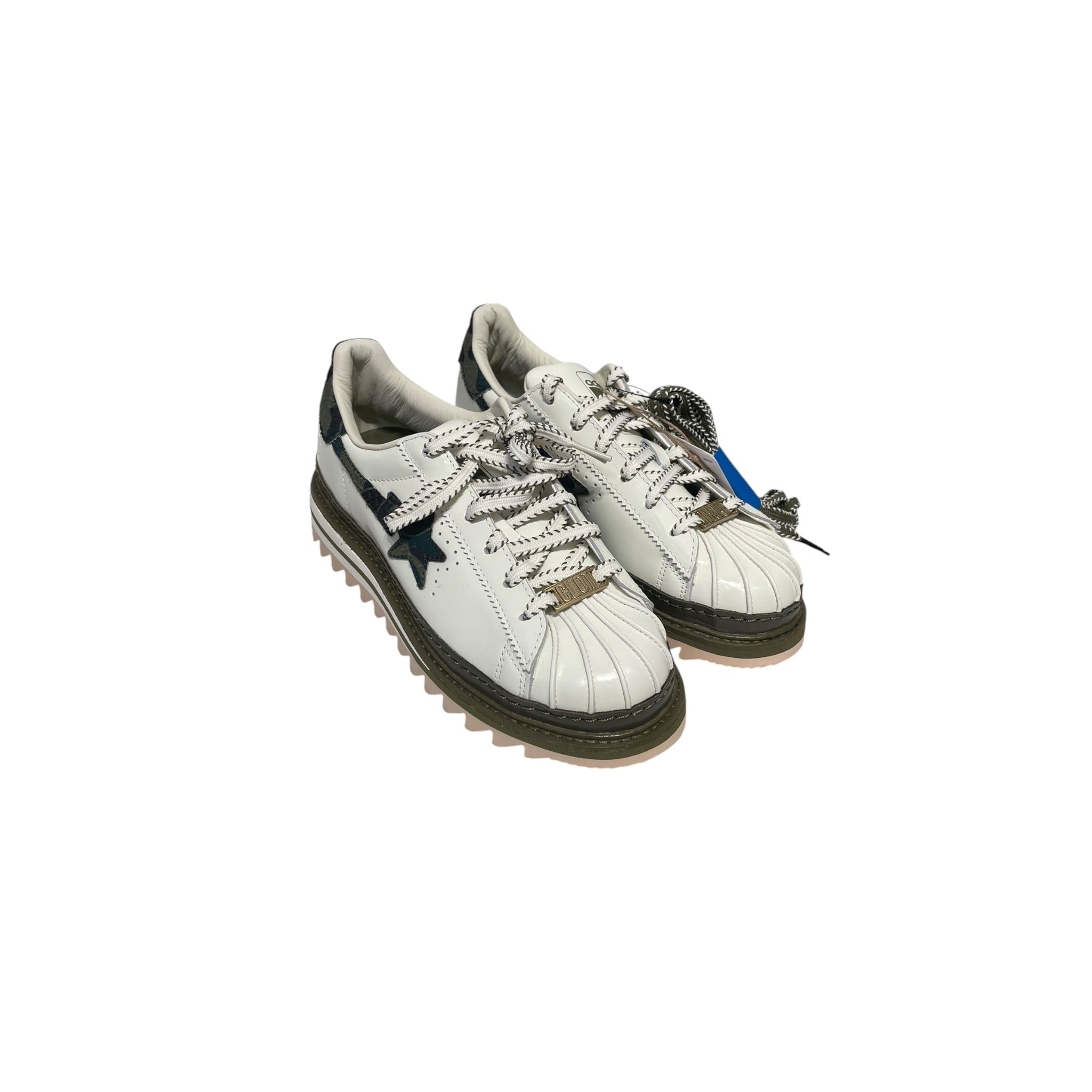 adidas/Low-Sneakers/US 6/Leather/WHT/CLOT X ADIDAS view 1