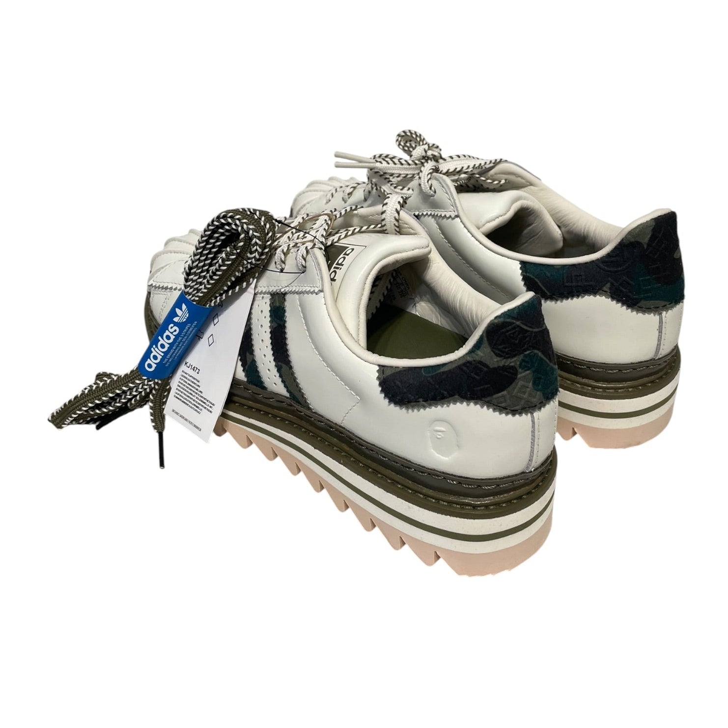 adidas/Low-Sneakers/US 6/Leather/WHT/CLOT X ADIDAS view 2