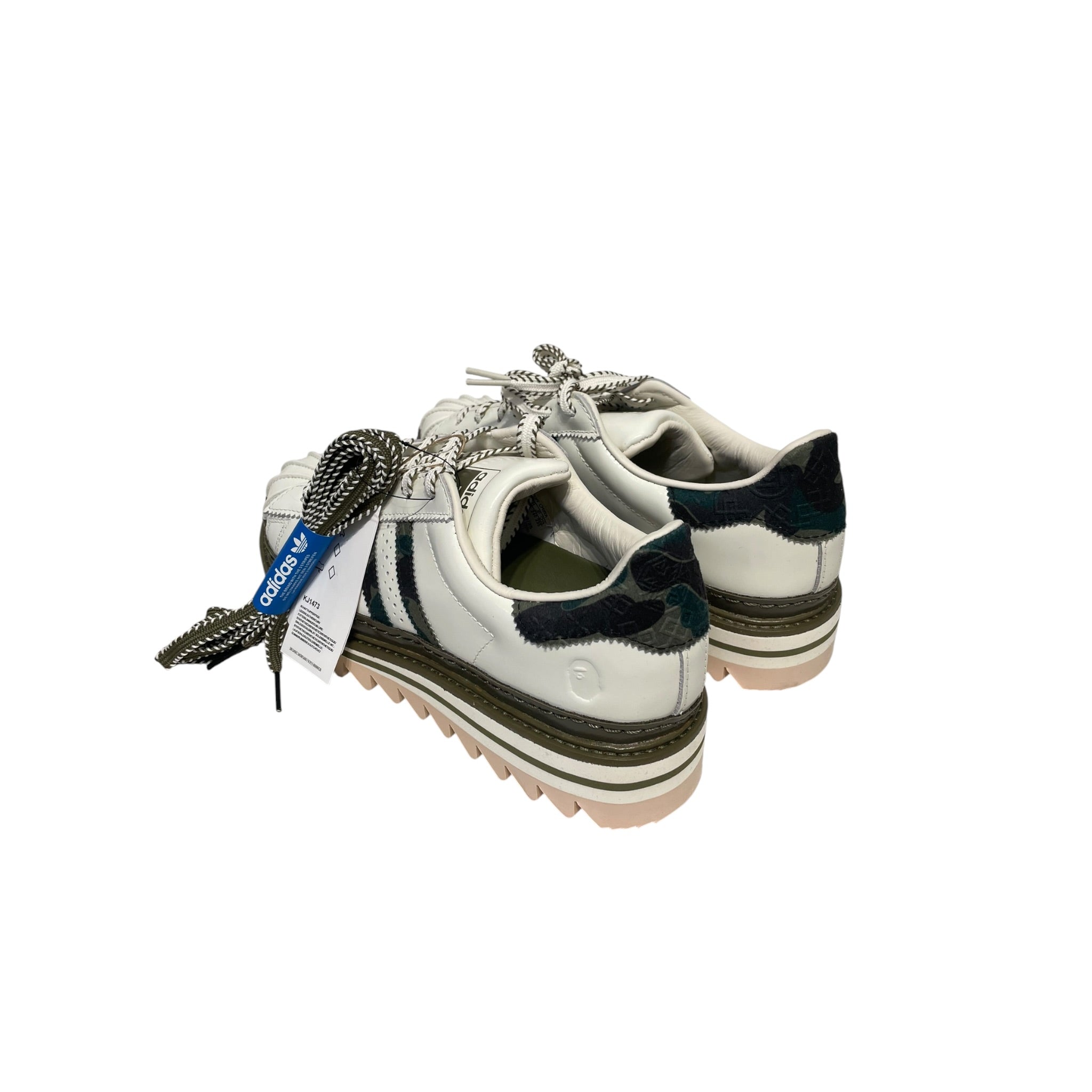 adidas/Low-Sneakers/US 6/Leather/WHT/CLOT X ADIDAS view 2
