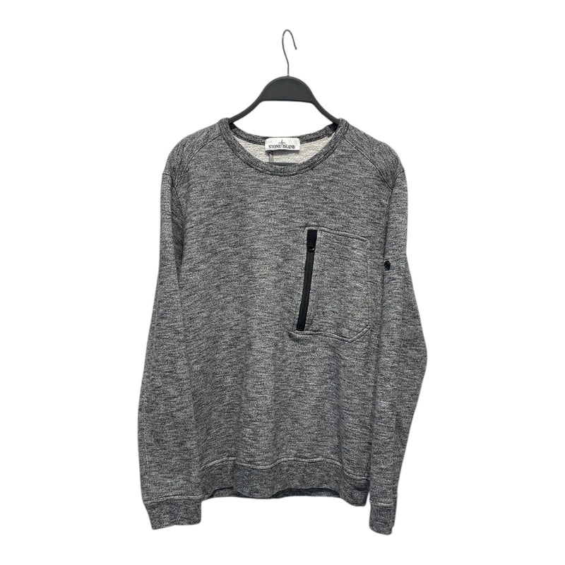STONE ISLAND/Sweatshirt/S/Cotton/GRY/
