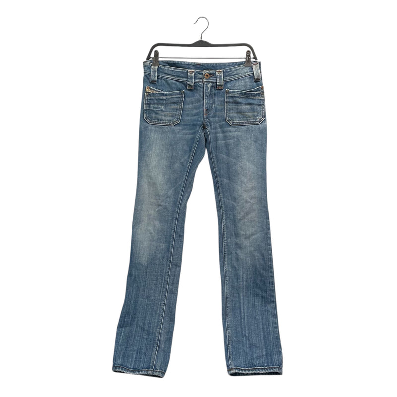 DIESEL/Straight Pants/29/Cotton/BLU/