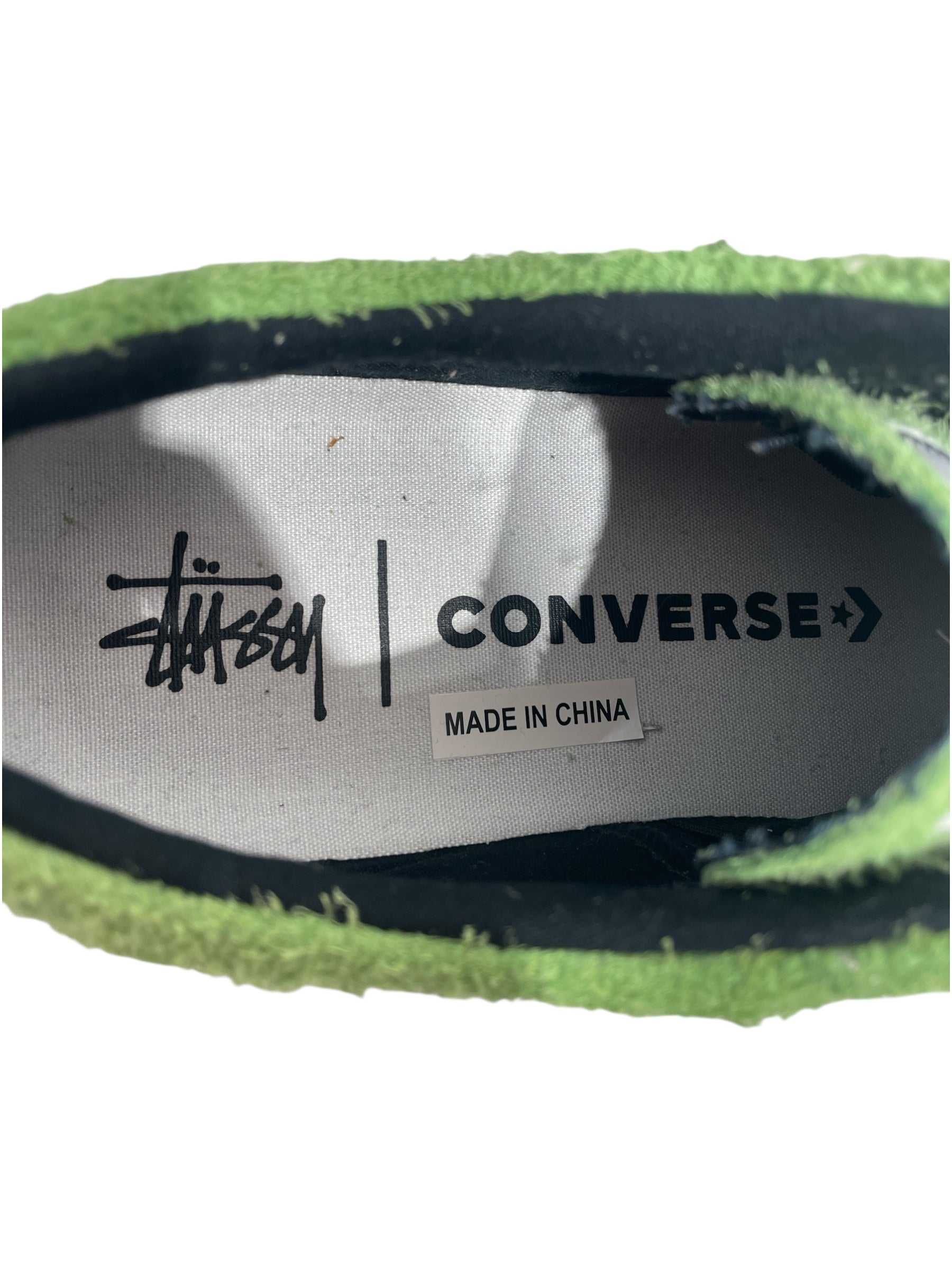 CONVERSE/STUSSY/Low-Sneakers/US 10.5/GRN/One Star Pro 8 Ball view 3