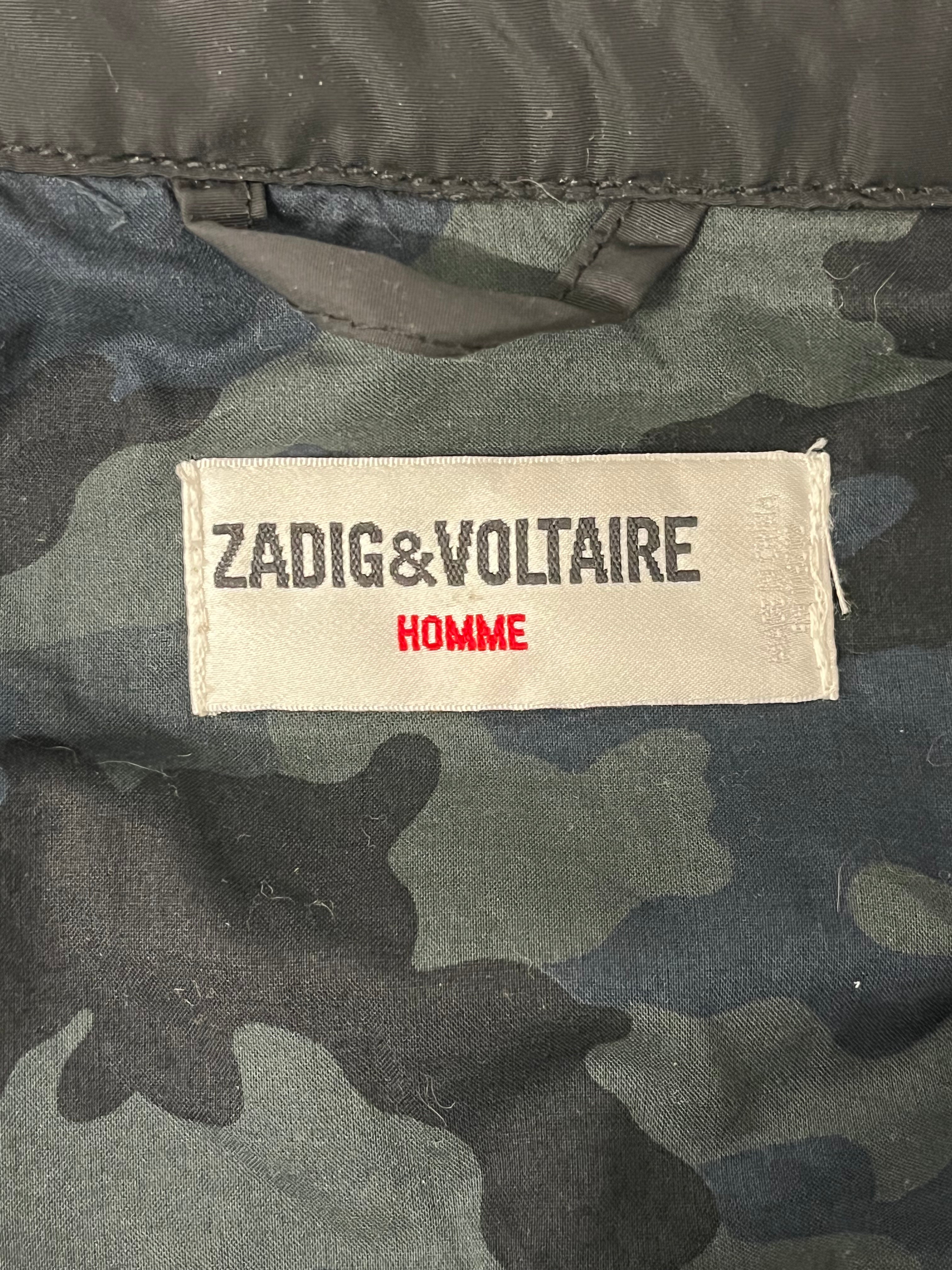 Zadig&Voltaire/Jacket/S/Nylon/BLK/WINDBREAKER FLIGHT JACKET view 3