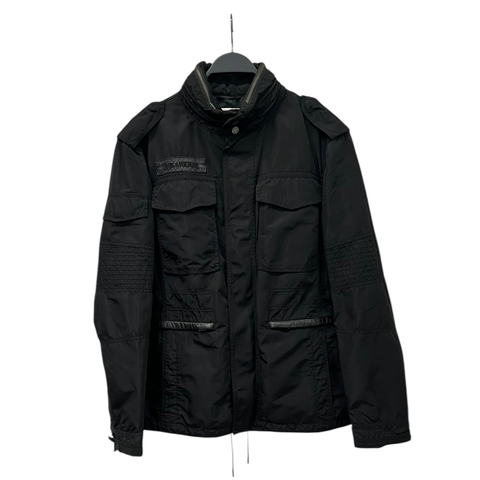 Zadig&Voltaire/Jacket/S/Nylon/BLK/WINDBREAKER FLIGHT JACKET view 1