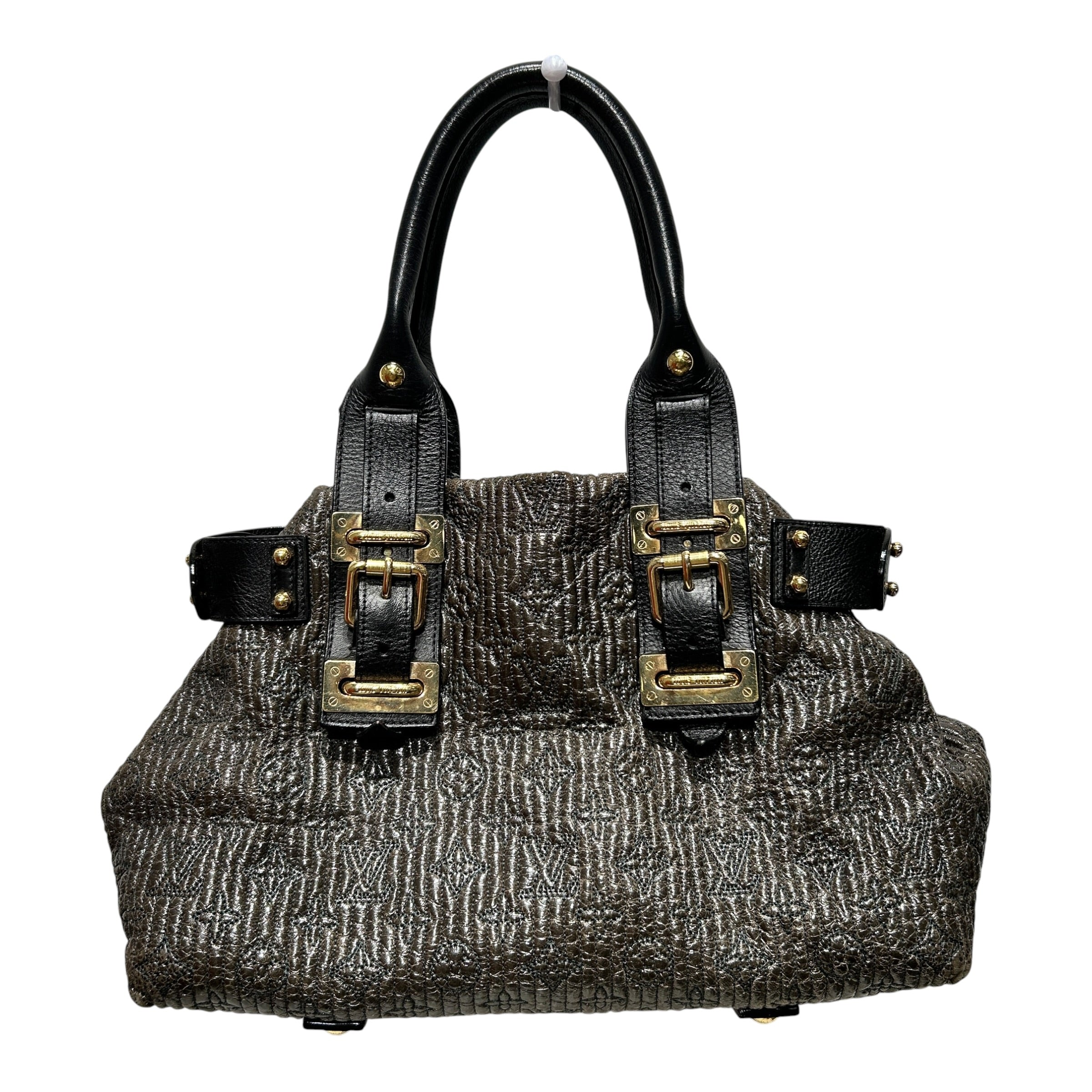 LOUIS VUITTON/Hand Bag/Monogram/Leather/BRW/MOTARD BIKER HAND BAG view 2