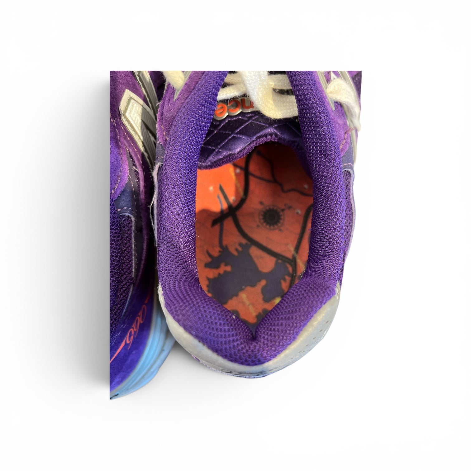 NEW BALANCE/Low-Sneakers/US 8/PPL/BOSTON MARATHON view 3