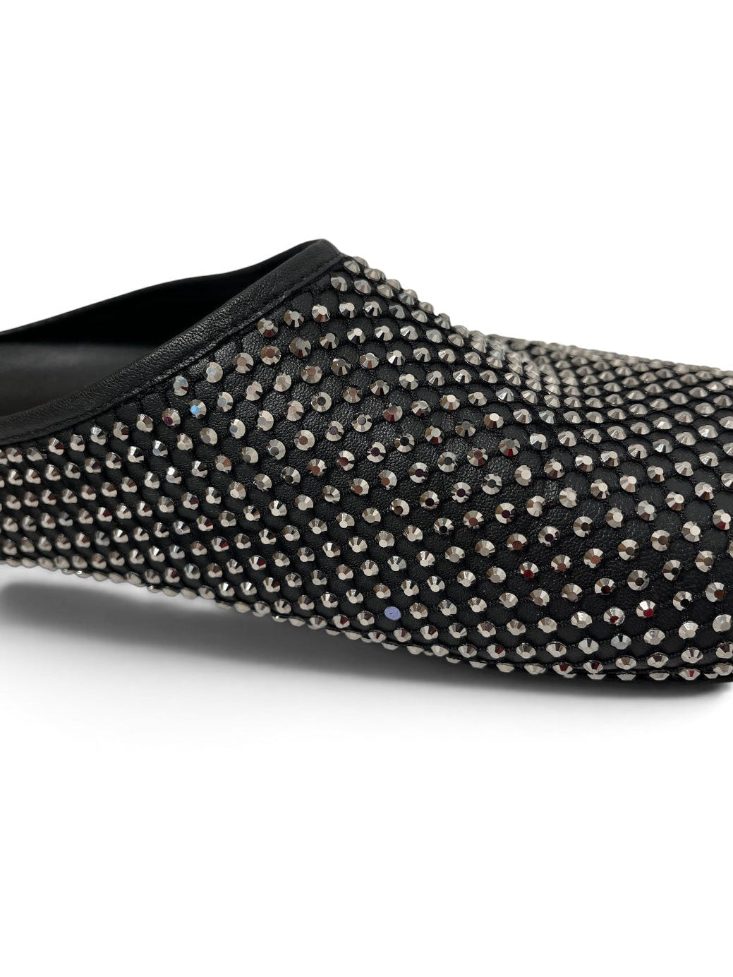 MARNI/Sandals/EU 43/Leather/BLK/CRYSTAL NET SANDALS view 5