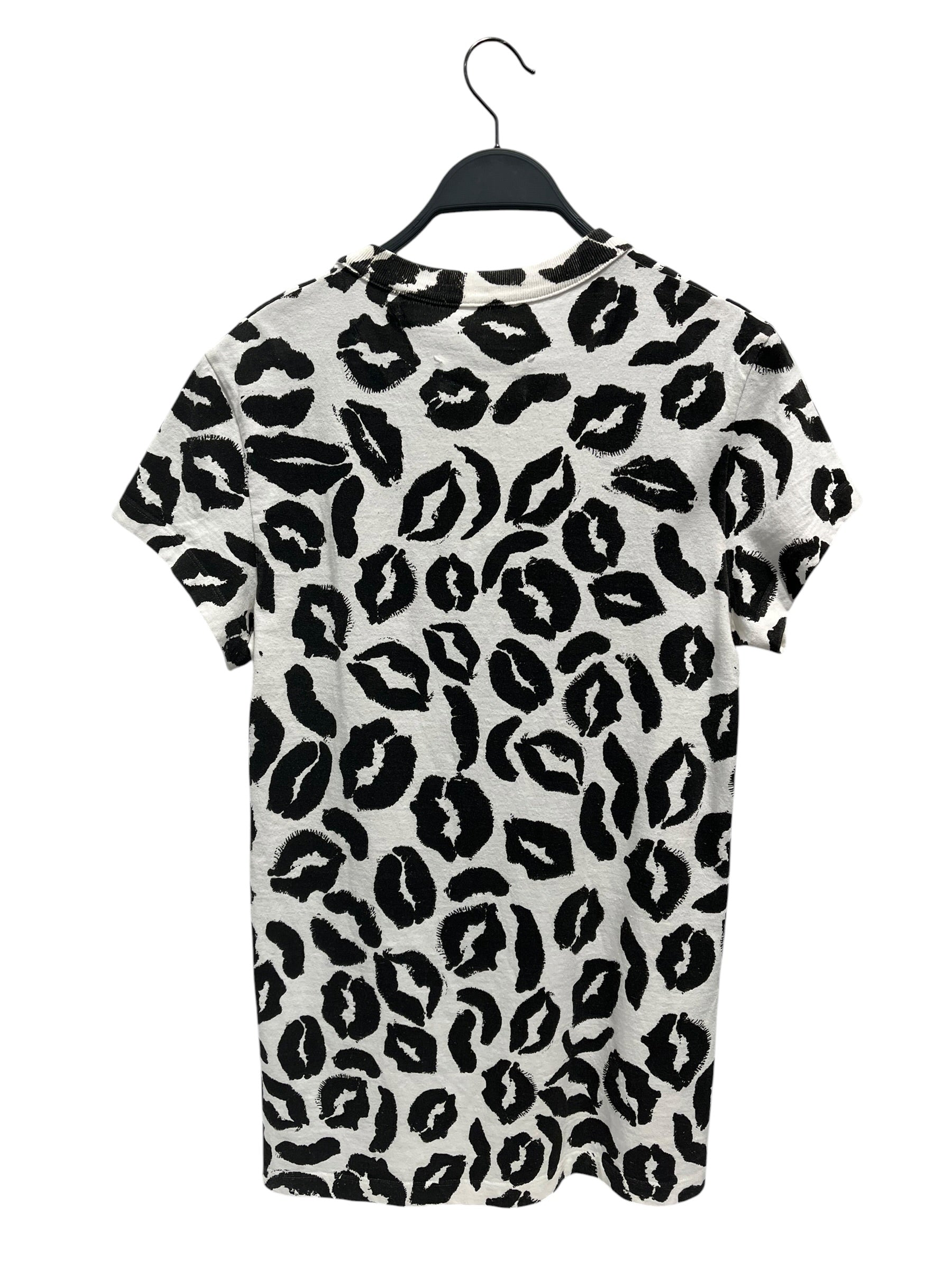 Maison Margiela/T-Shirt/46/Cotton/WHT/All Over Print/KISSES view 2