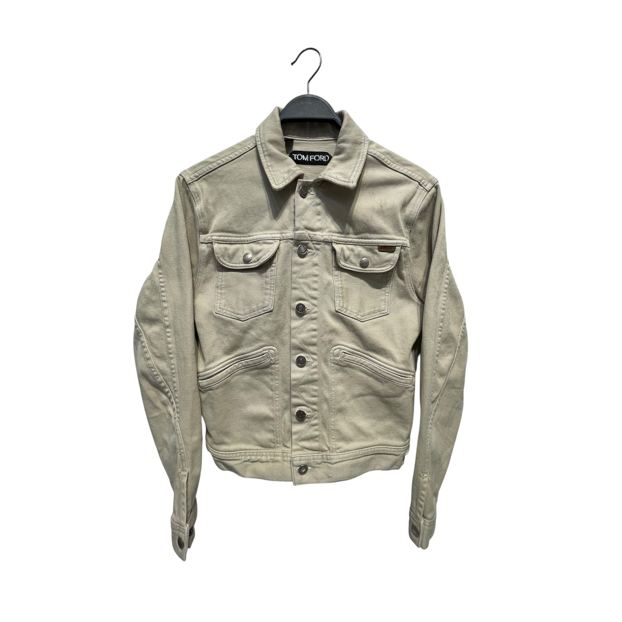 TOM FORD/Denim Jkt/S/Denim/BEG/trucker jacket view 1
