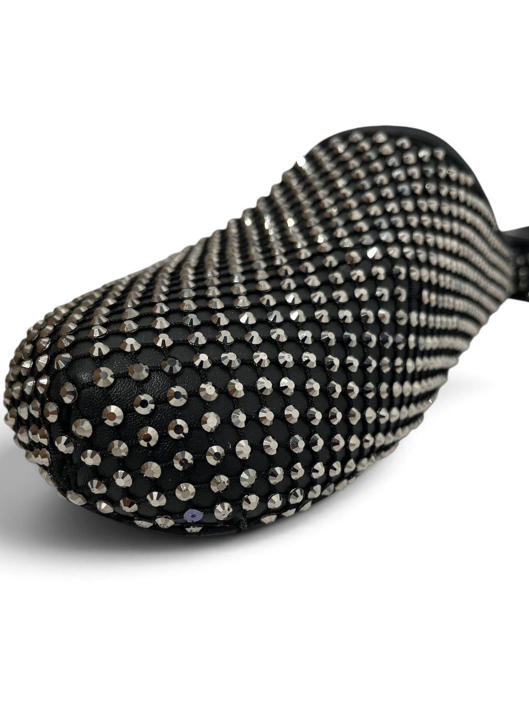 MARNI/Sandals/EU 43/Leather/BLK/CRYSTAL NET SANDALS view 6
