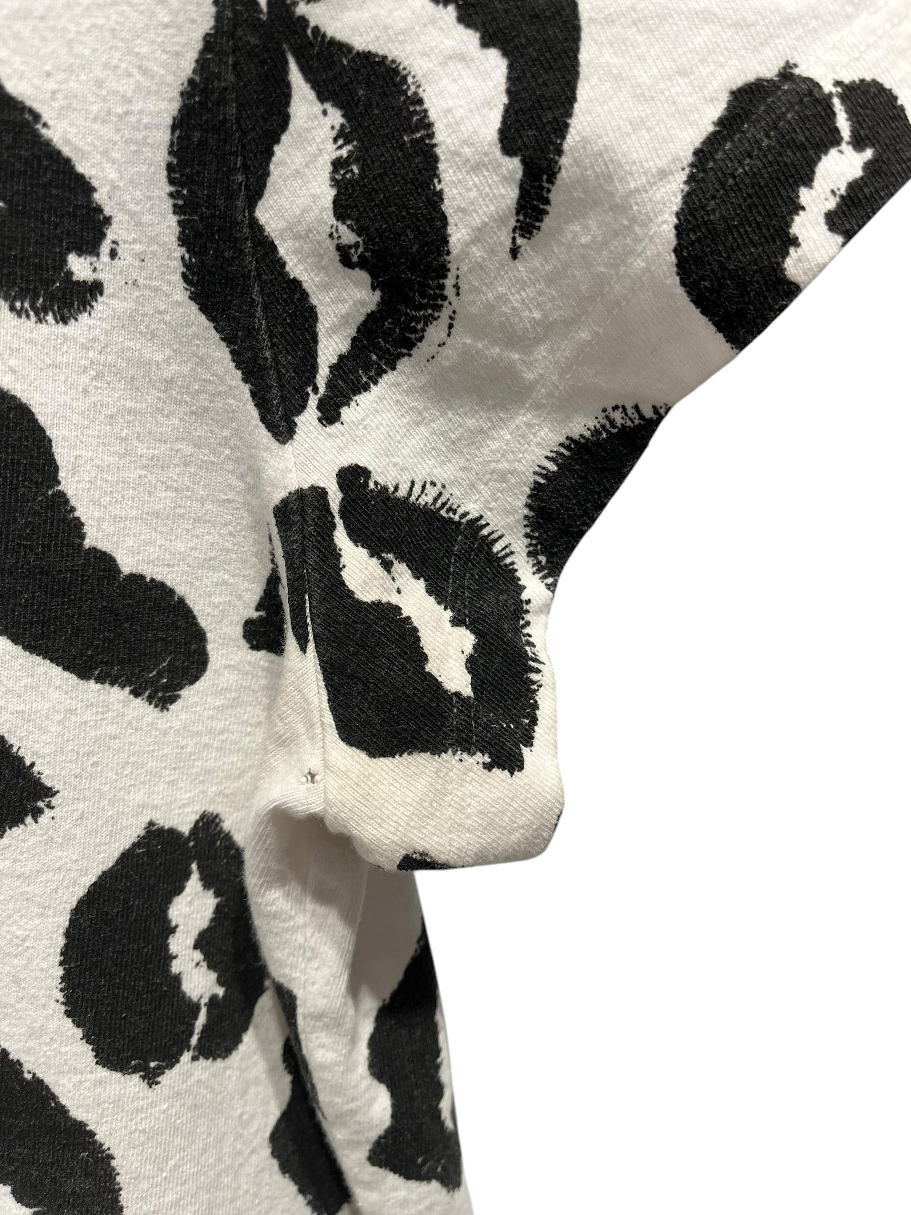 Maison Margiela/T-Shirt/46/Cotton/WHT/All Over Print/KISSES view 6