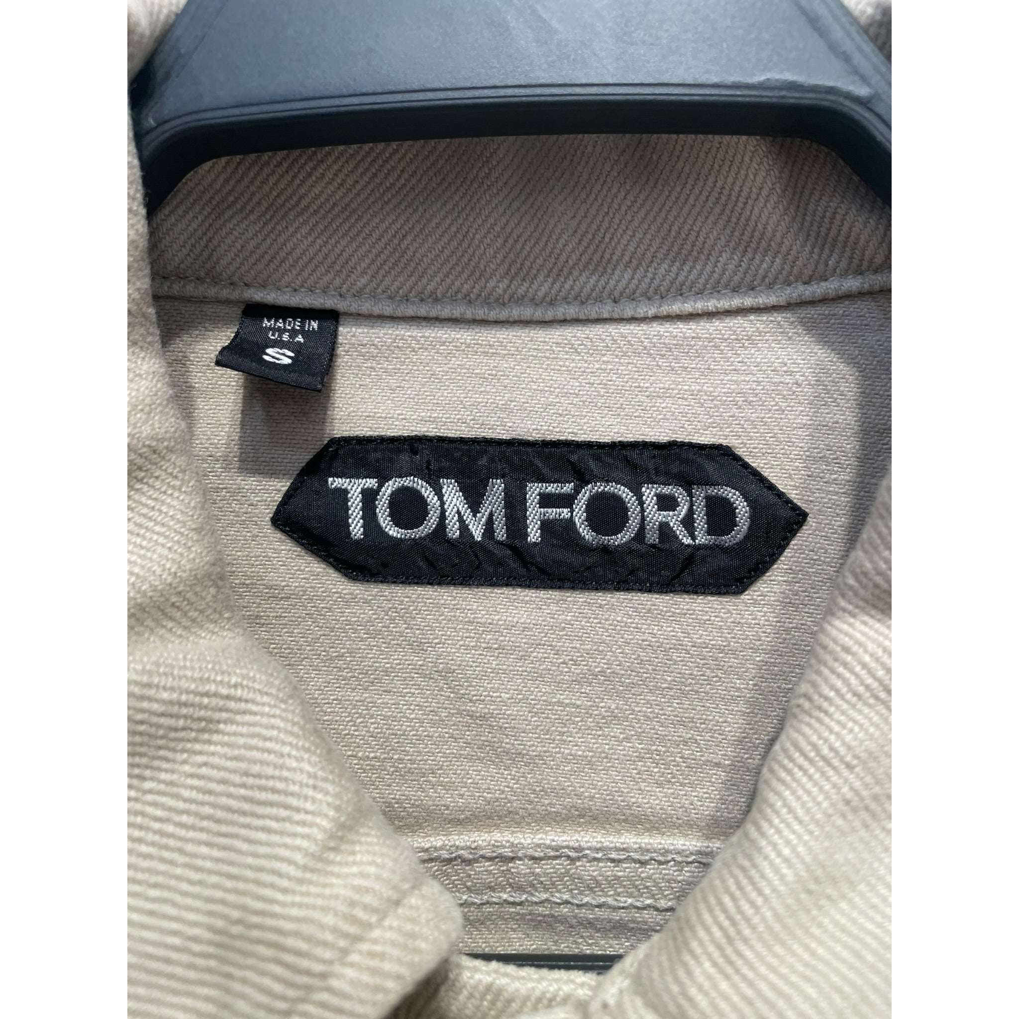 TOM FORD/Denim Jkt/S/Denim/BEG/trucker jacket view 3