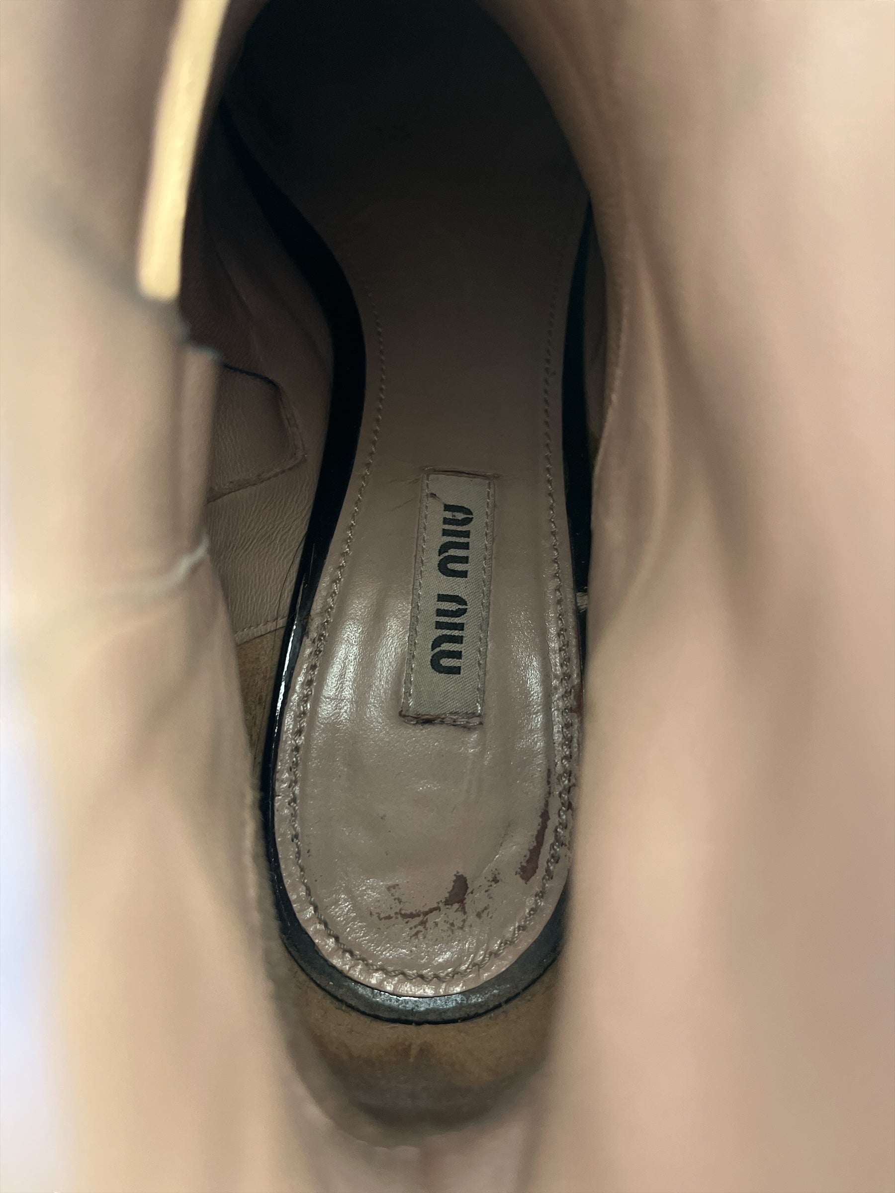 MIU MIU/Boots/BLK/CRYSTAL BOOTS view 3