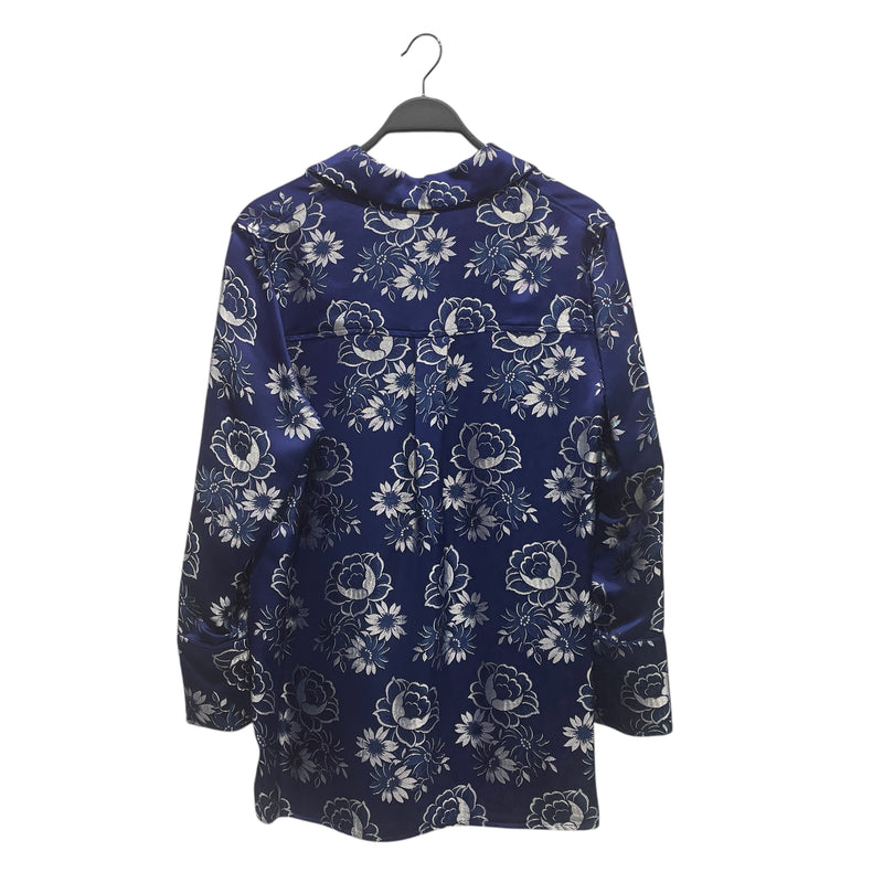 MARNI/LS Shirt/46/IDG/Floral Pattern/CAMA 0335IO