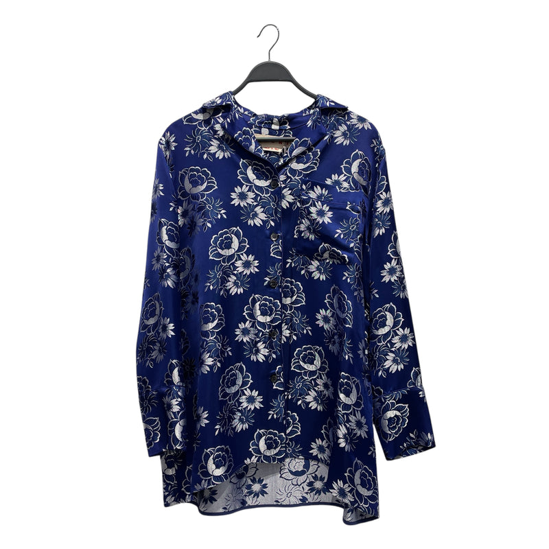 MARNI/LS Shirt/42/IDG/Floral Pattern/CAMA 0335IO