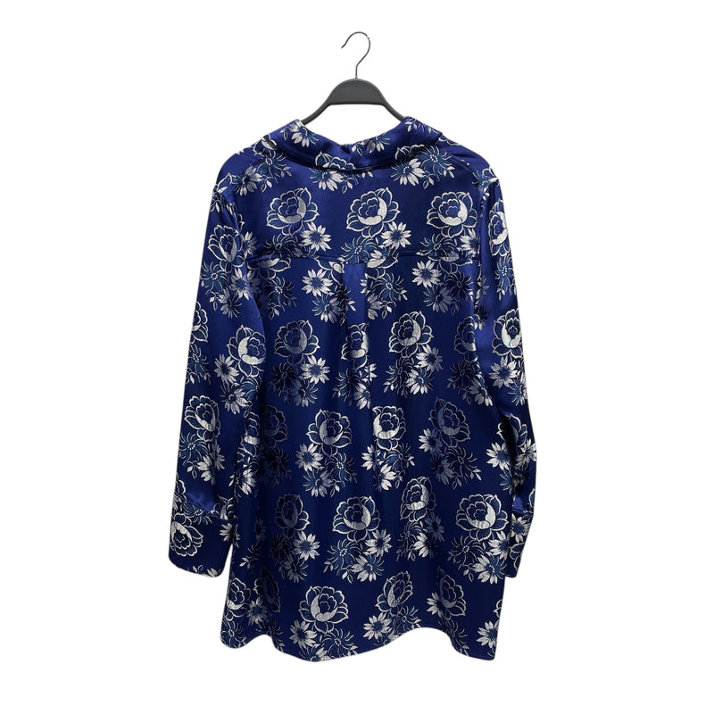 MARNI/LS Shirt/42/IDG/Floral Pattern/CAMA 0335IO