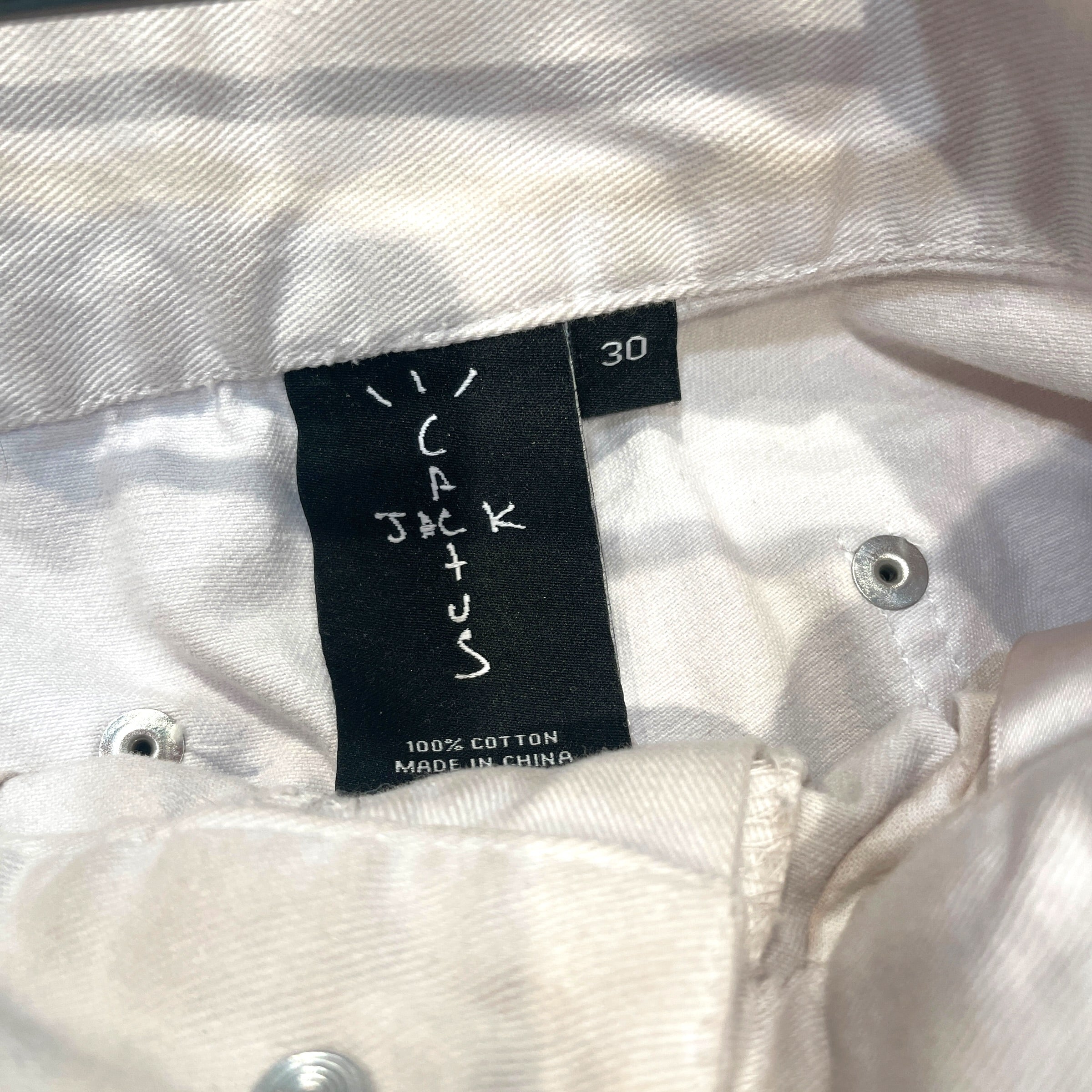 CACTUS JACK/Cargo Pants/30/Cotton/BEG/Graphic/Fragment Painter Imagination view 4