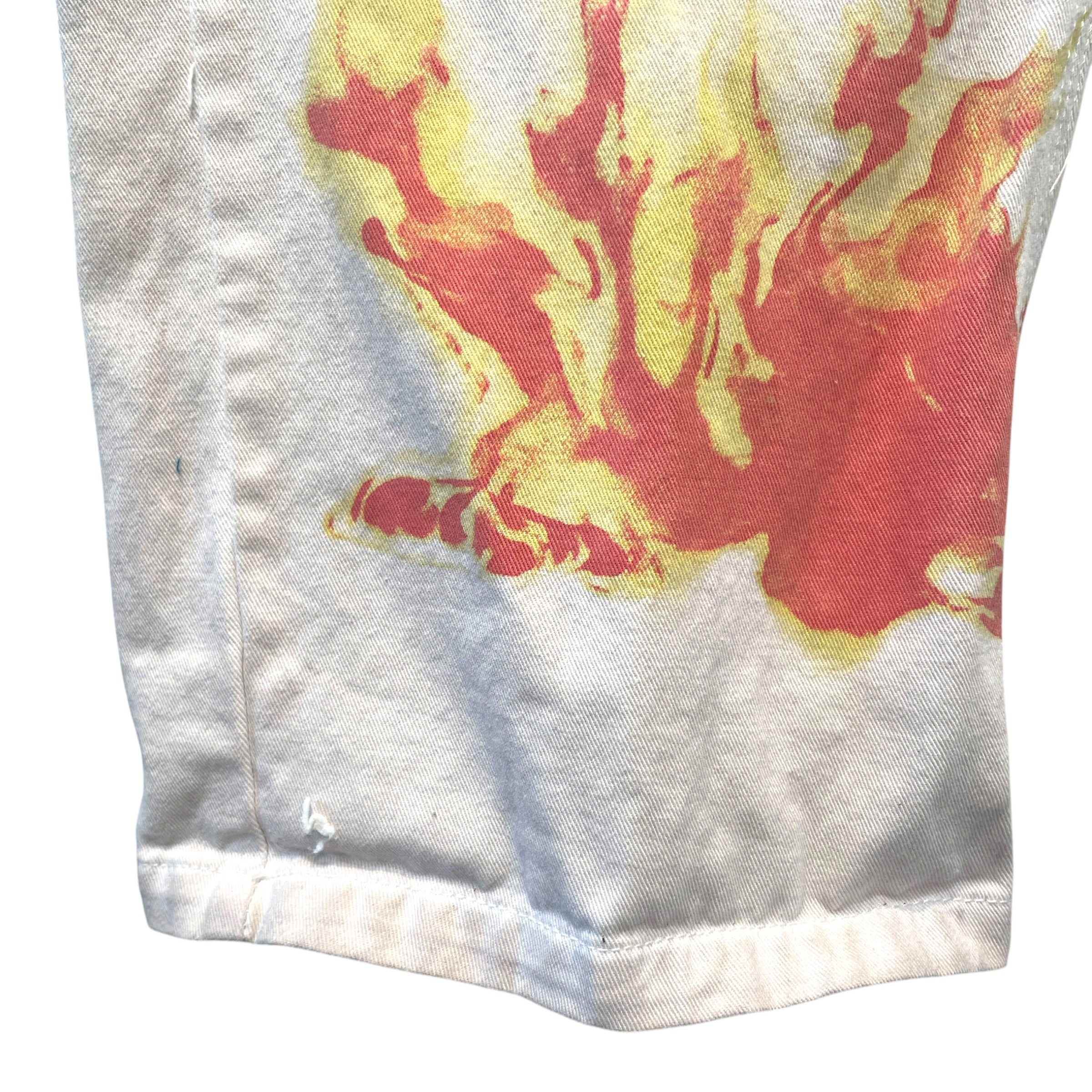 CACTUS JACK/Cargo Pants/30/Cotton/BEG/Graphic/Fragment Painter Imagination view 2