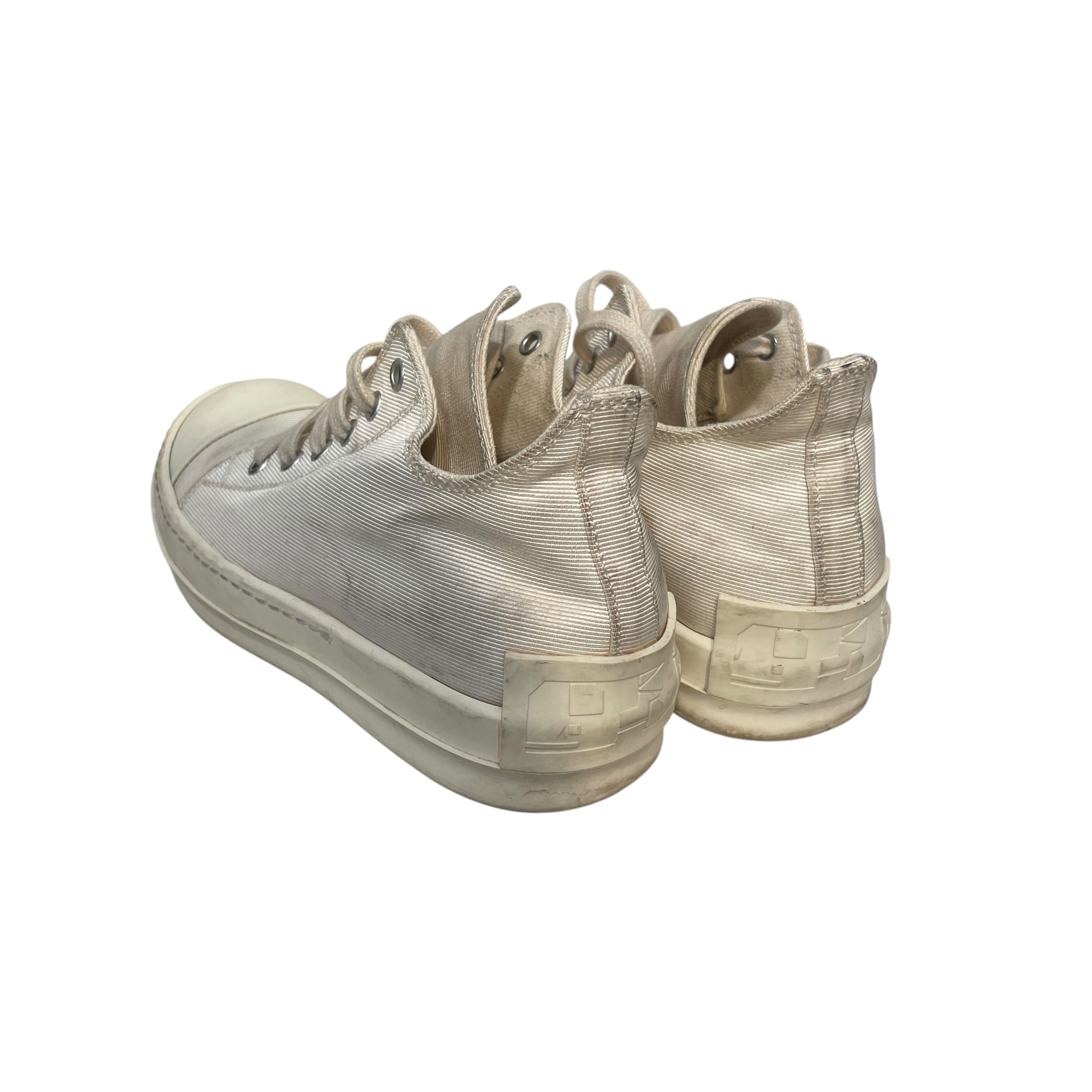 RICK OWENS DRKSHDW/Low-Sneakers/EU 37/Cotton/WHT/Temple Low Sneakers view 2