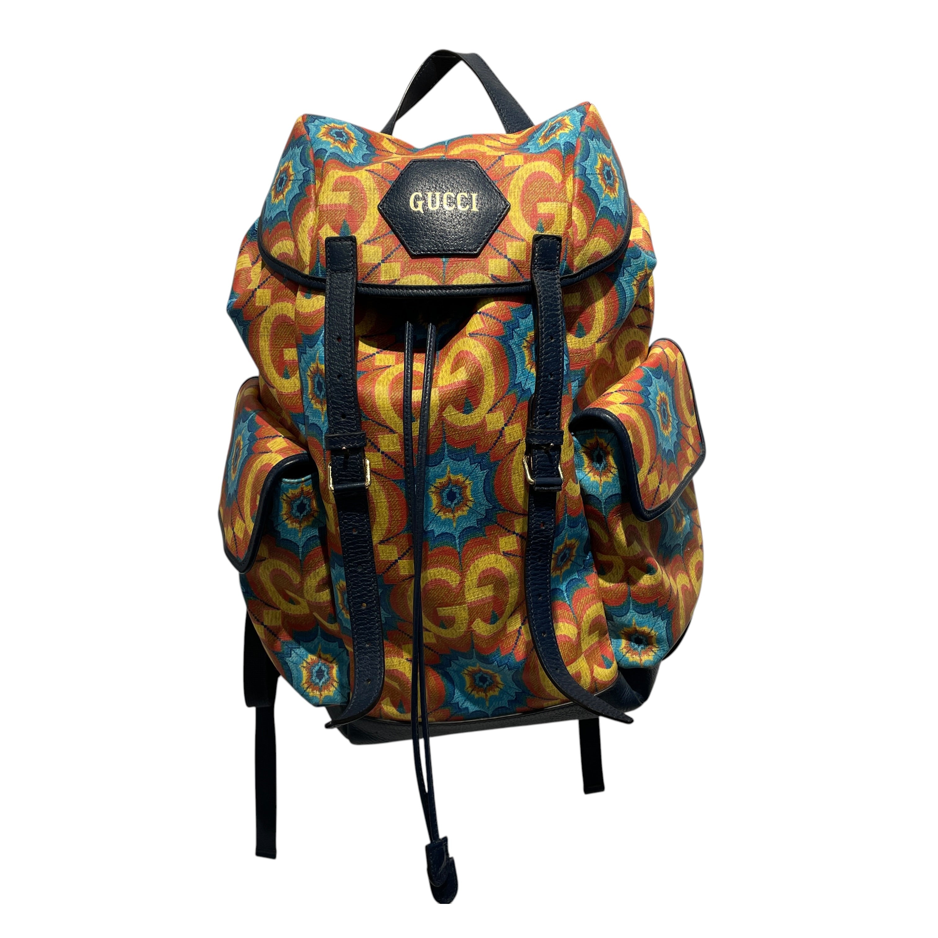 GUCCI/Backpack/All Over Print/Leather/MLT/CENTENNIAL KALEIDOSCOPE BAG view 1