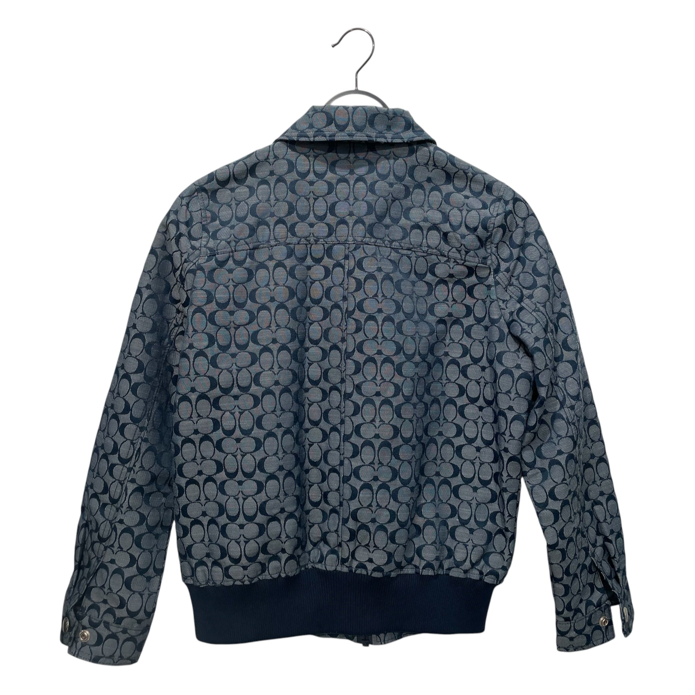 COACH/Denim Jkt/4/All Over Print/Cotton/BLU/ view 2