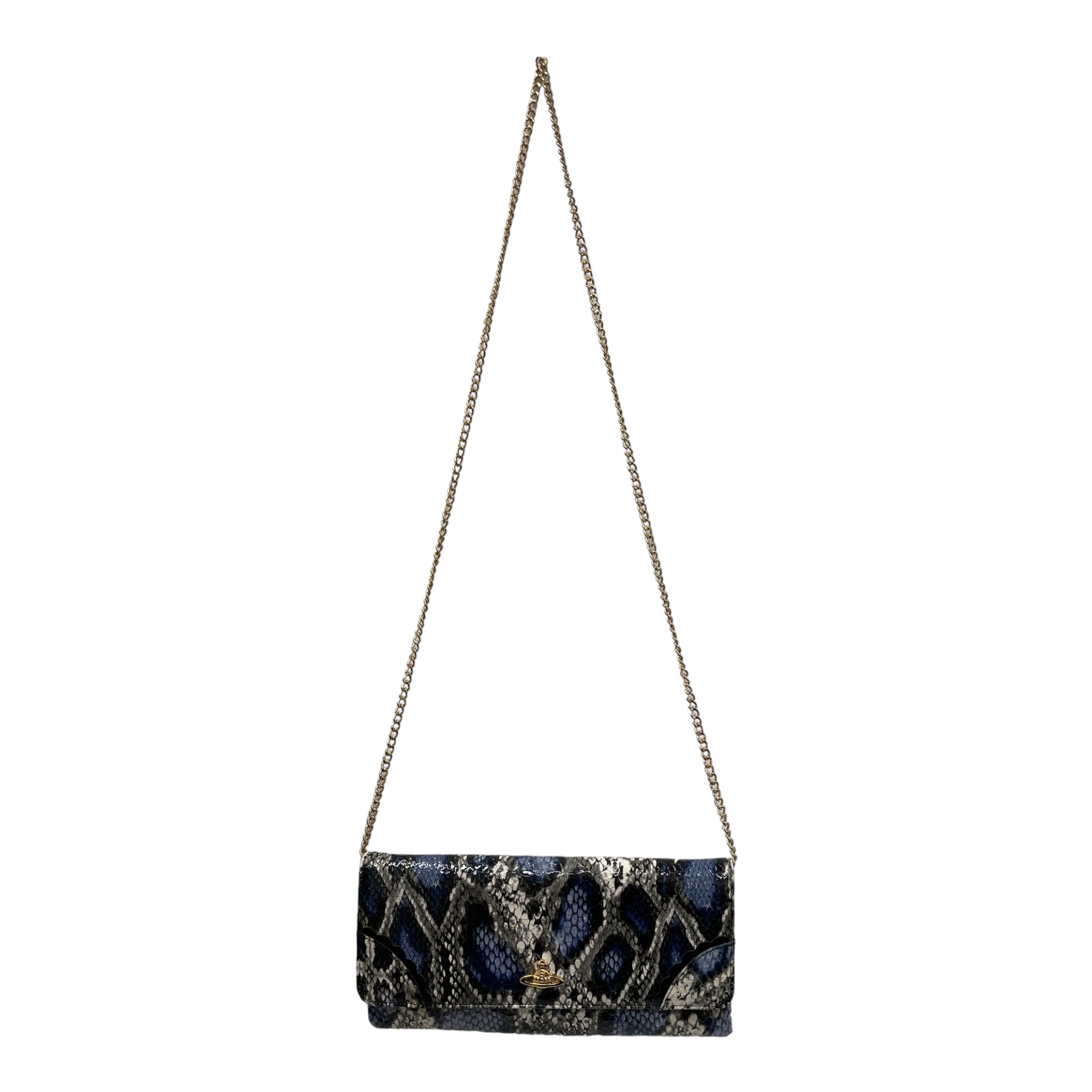 Vivienne Westwood/Clutch Bag/Animal Pattern/Leather/BLU/ – 2nd STREET USA