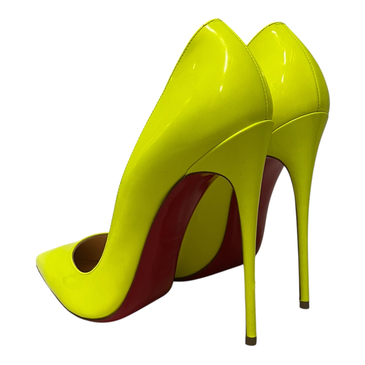 Christian Louboutin/Heels/EU 42/Leather/YEL/kate 120 bright view 2
