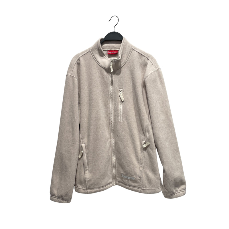 Supreme/Fleece Jkt/M/Polyester/CRM/Polartec Fleece Zip Up Jacket