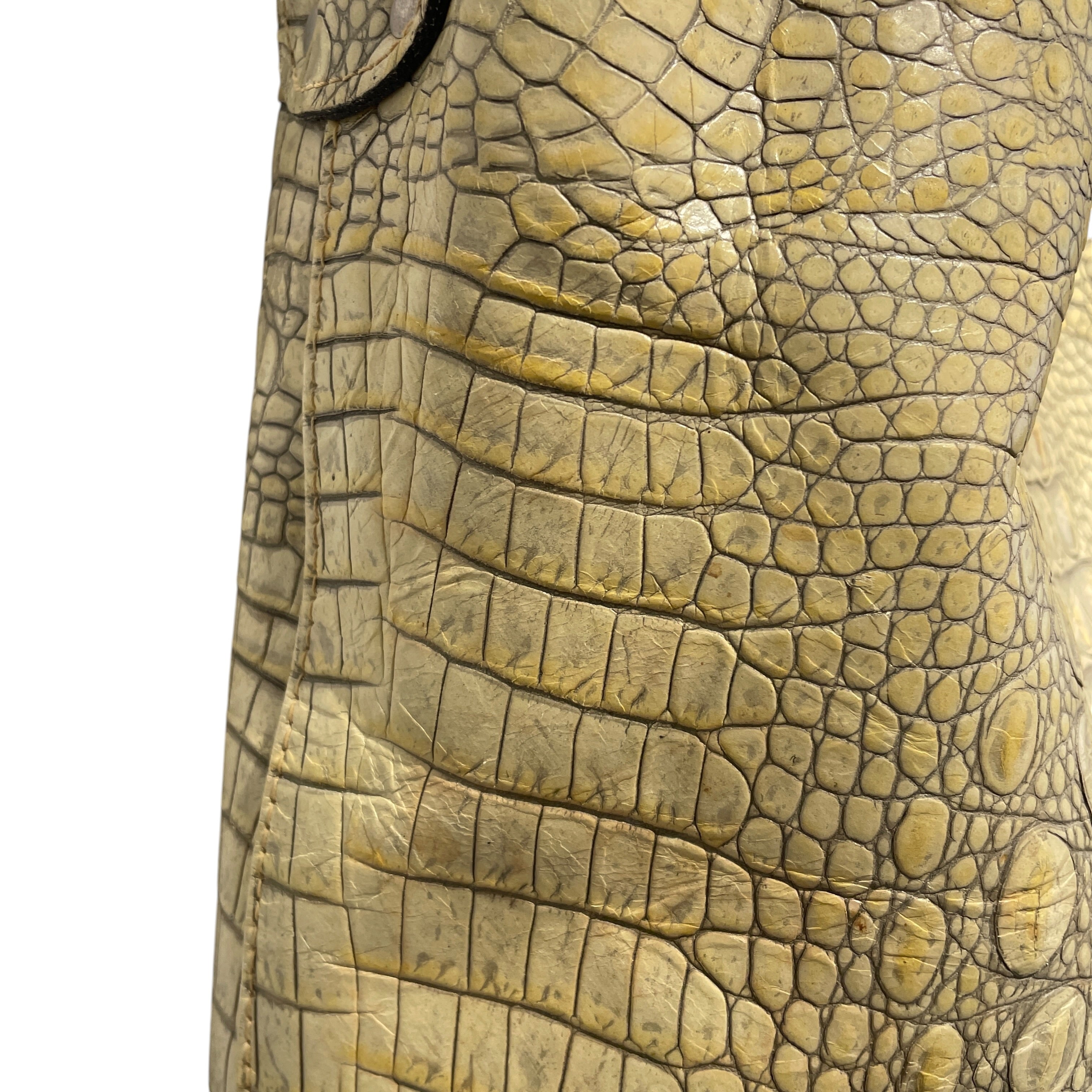RAVIANI/Hand Bag/Animal Pattern/Leather/GRN/GENUINE CROCODILE BAG view 4