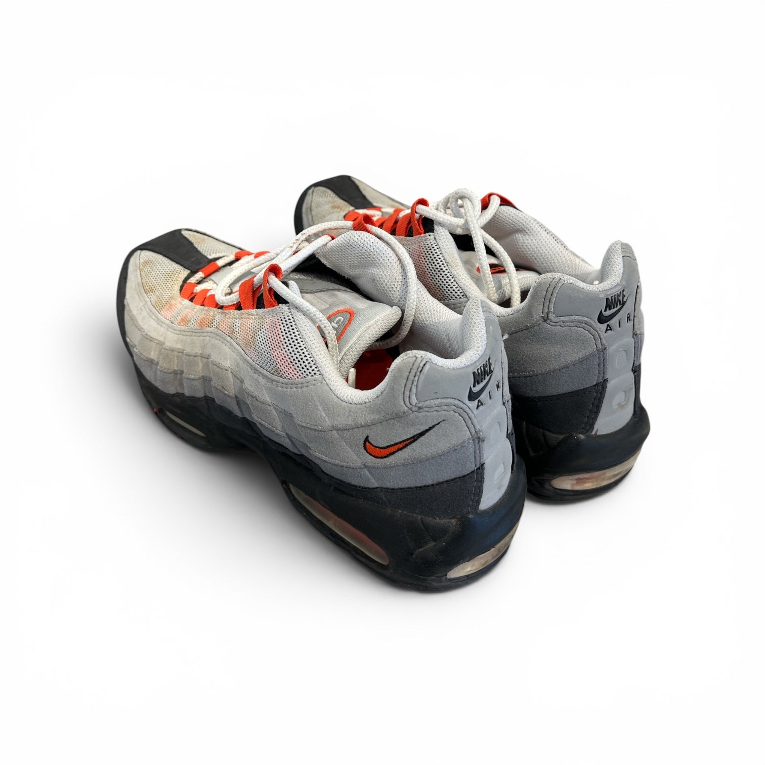 NIKE/Low-Sneakers/US 9.5/Suede/GRY/AIR MAX 95 view 2