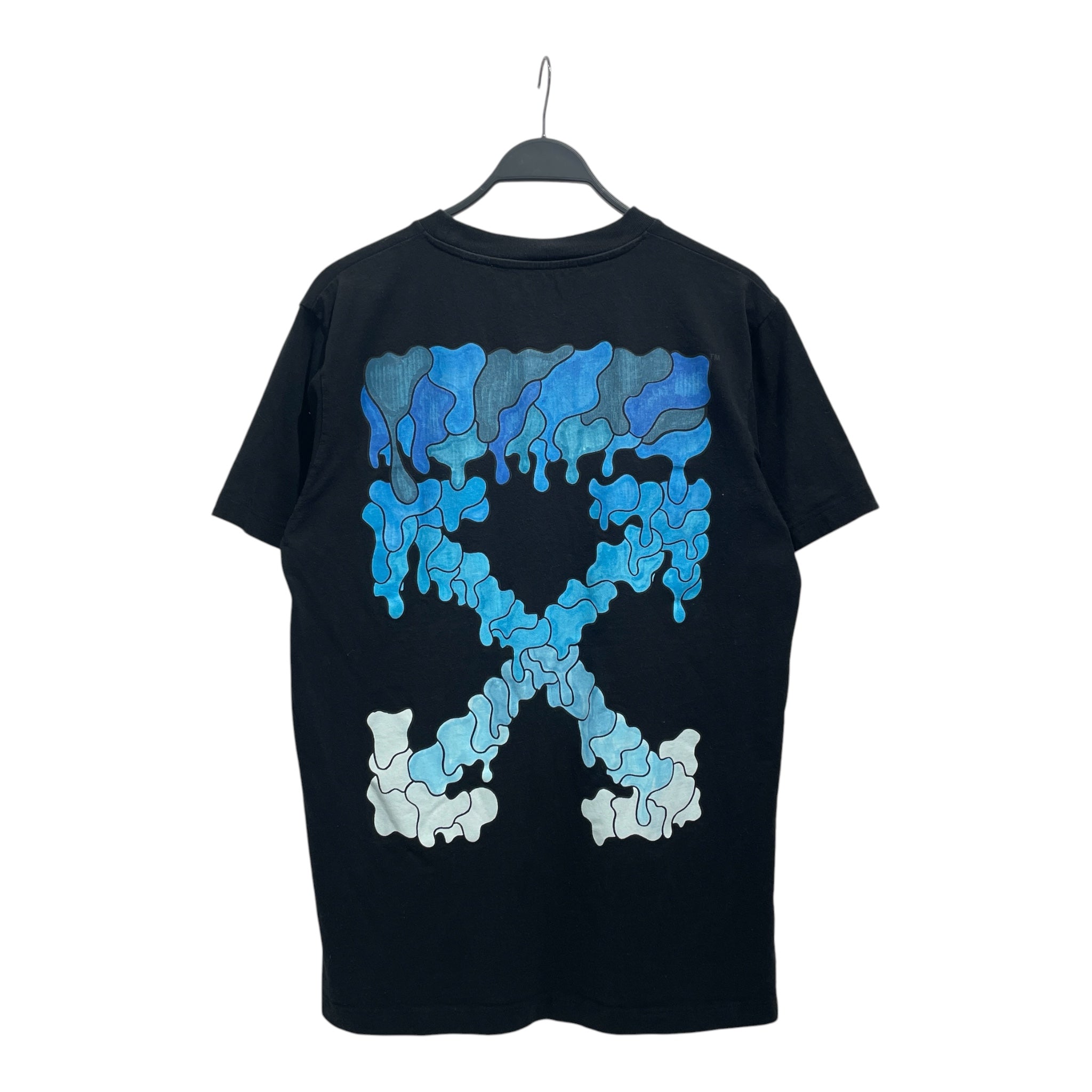 OFF-WHITE/T-Shirt/L/Cotton/BLK/Graphic/ view 2