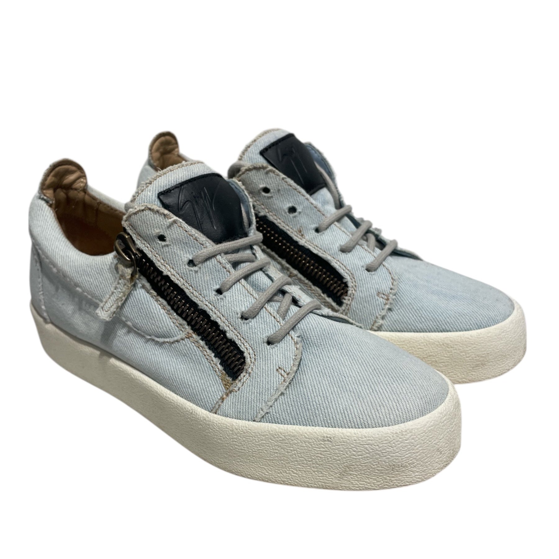Giuseppe Zanotti/Low-Sneakers/EU 39.5/Denim/IDG/ view 1
