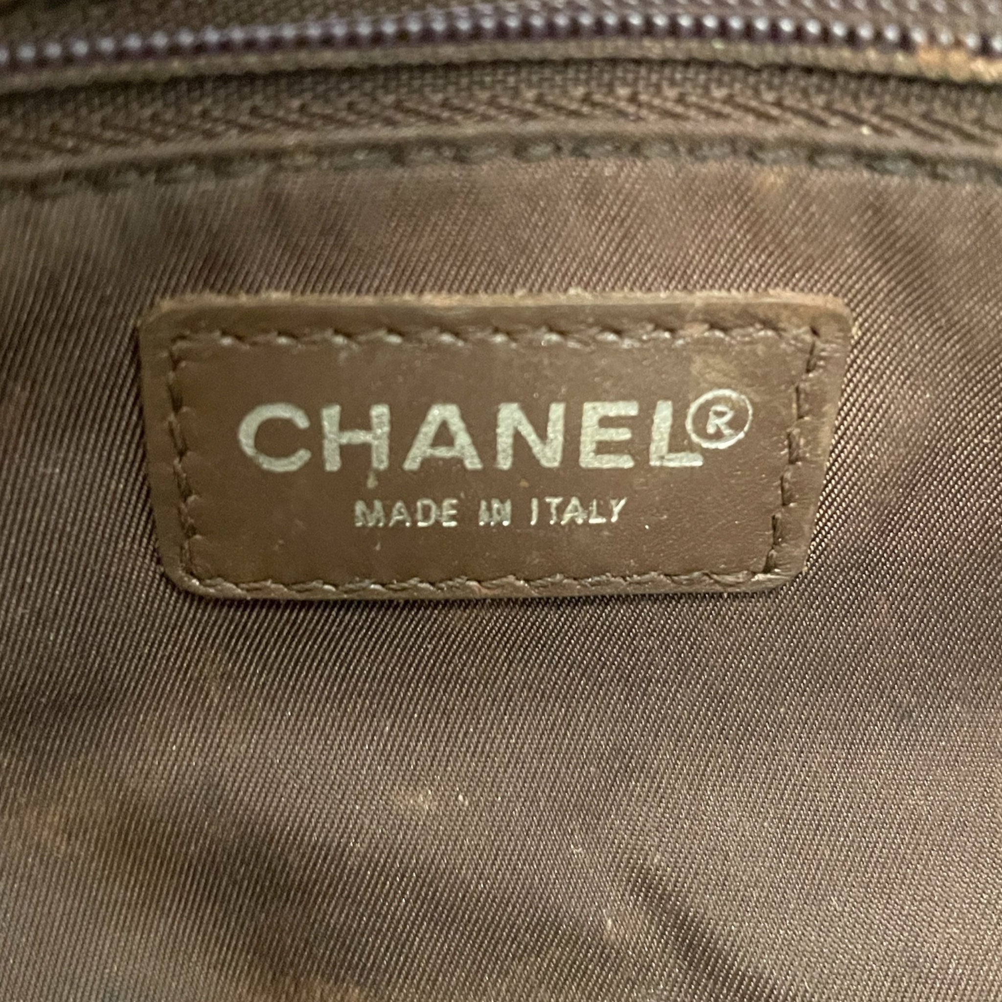 CHANEL/Cross Body Bag/S/Monogram/Nylon/BRW/MONOGRAM CROSSBODY view 3