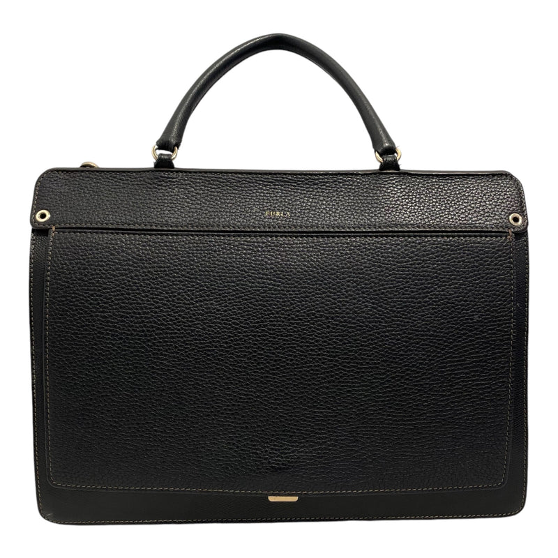 FURLA/Tote Bag/L/Leather/BLK/