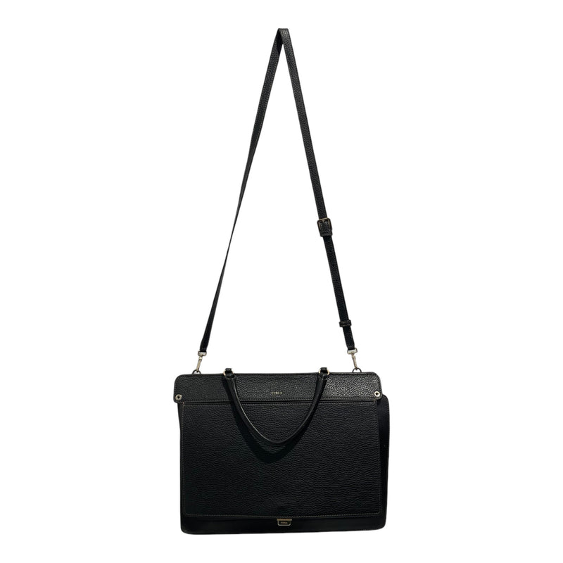 FURLA/Tote Bag/L/Leather/BLK/