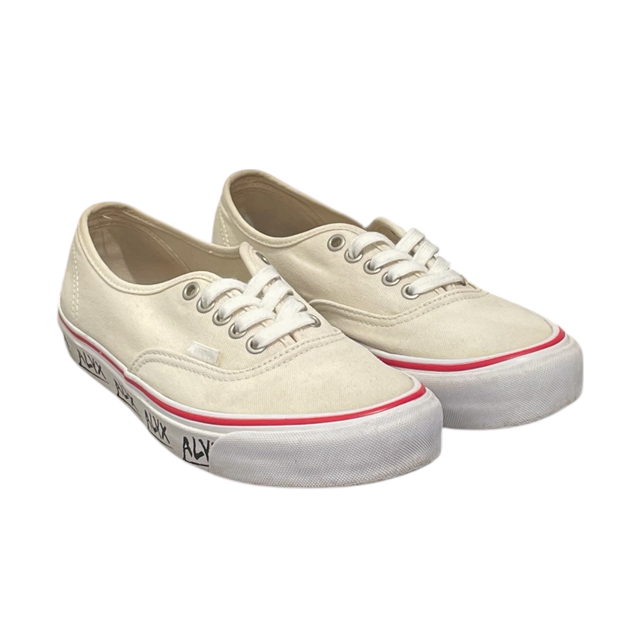 VANS/Low-Sneakers/US 7.5/Cotton/WHT/ALYX view 1