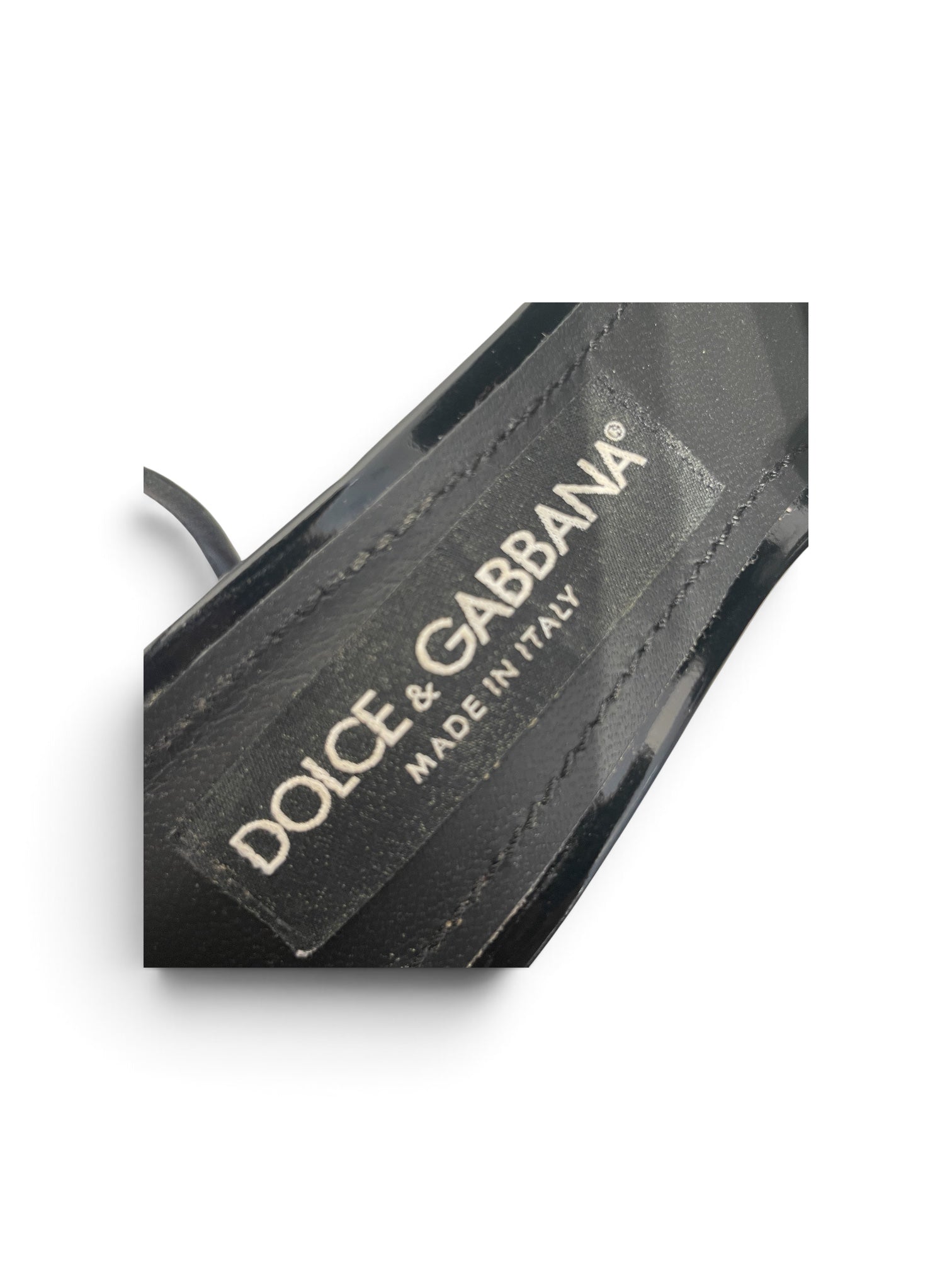 DOLCE&GABBANA/Heels/EU 37.5/Leather/BLK/ruffled view 3