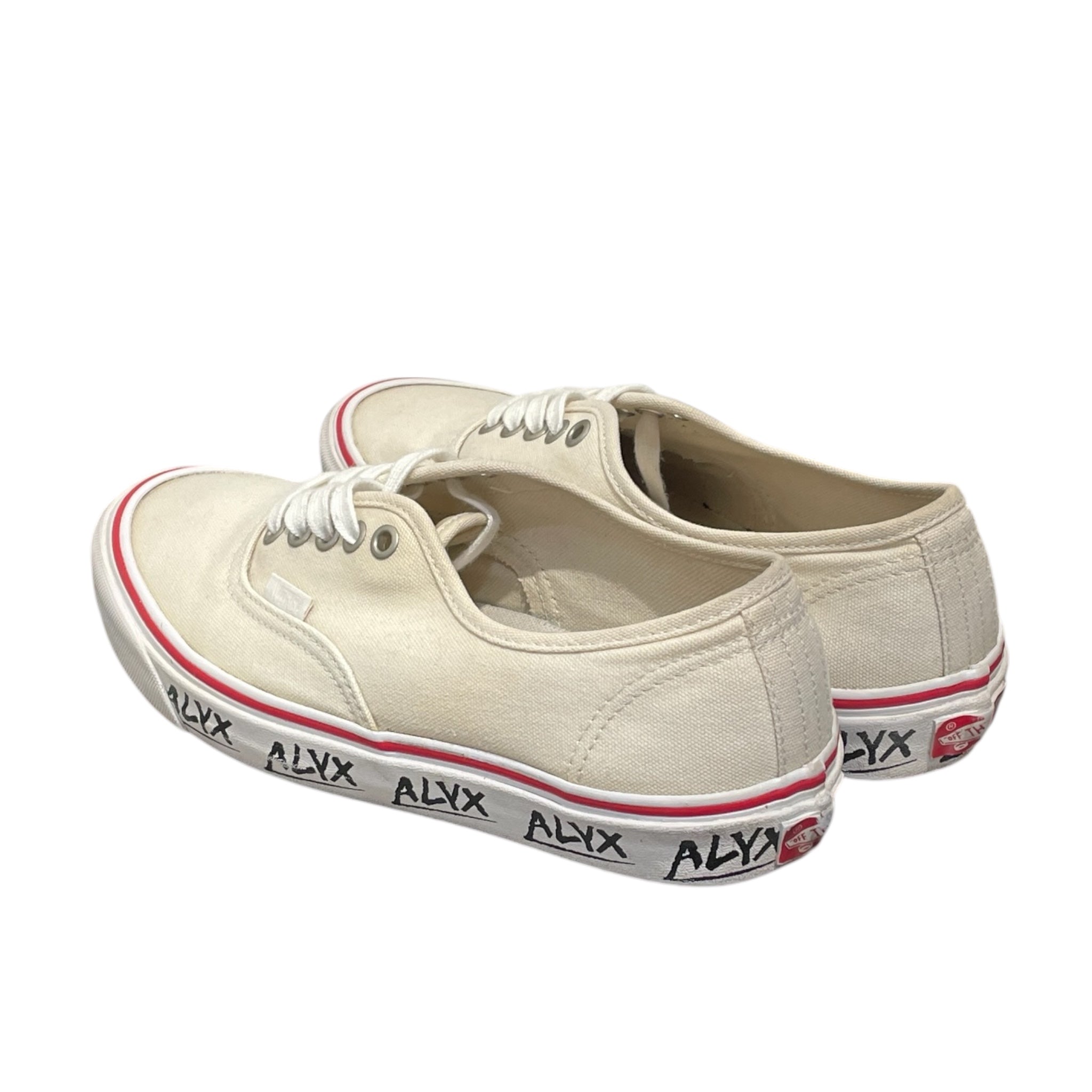 VANS/Low-Sneakers/US 7.5/Cotton/WHT/ALYX view 2