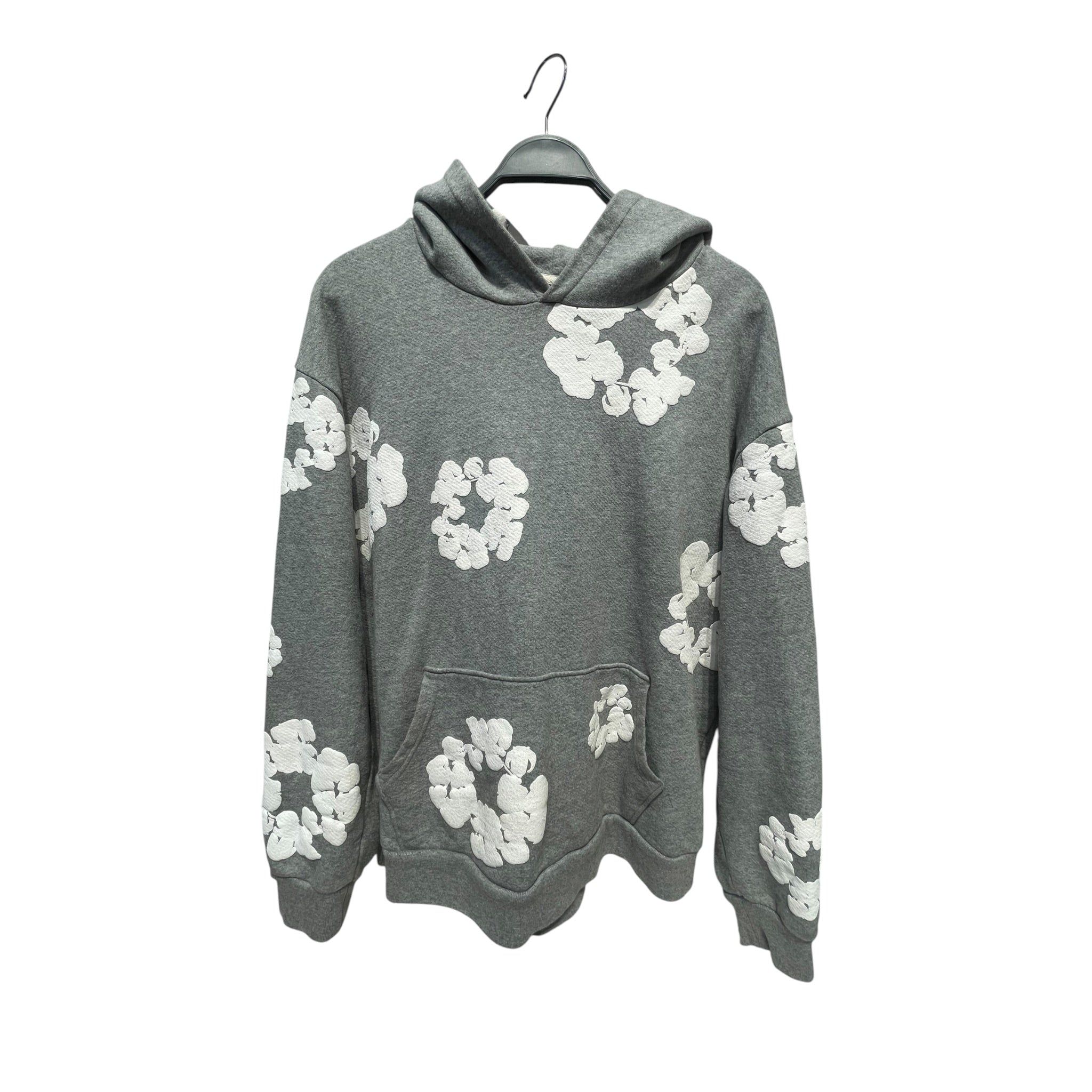 DENIM TEARS/Hoodie/XL/Cotton/GRY/COTTON WREATH HOODIE view 1
