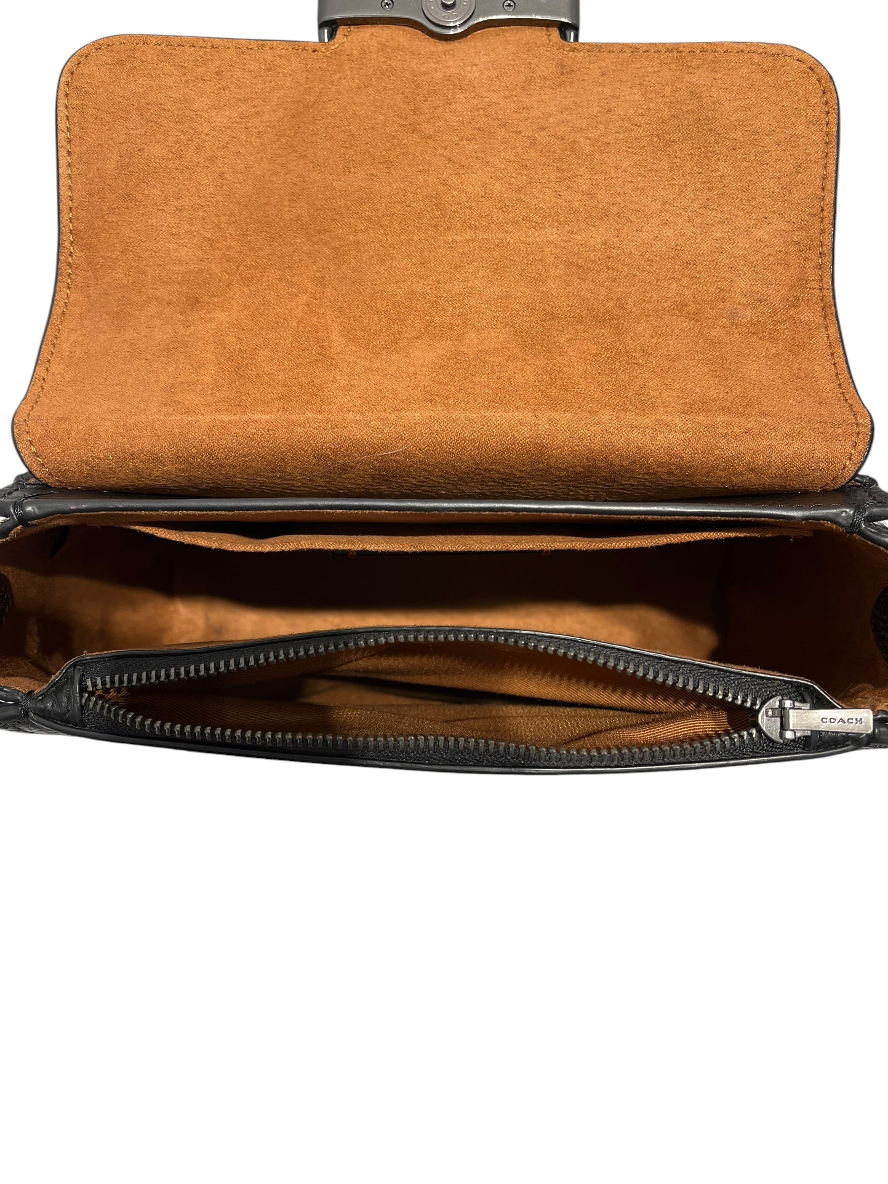 COACH/Cross Body Bag/Leather/BLK/Morgan Satchel view 5