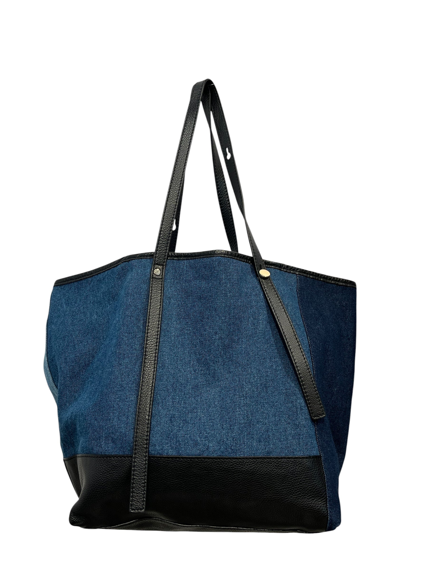 SEE BY CHLOE/Tote Bag/Border/Denim/BLU/ANDY DENIM TOTE BAG view 2
