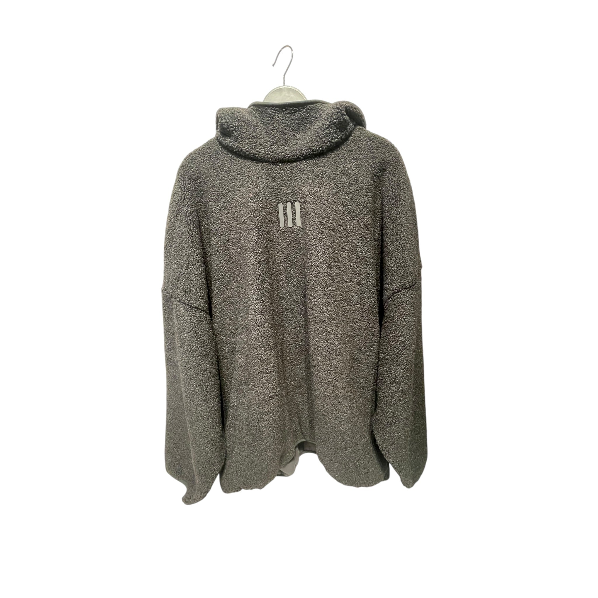 adidas/FEAR OF GOD/Hoodie/XL/Polyester/BLK/Oversize/SHERPA FLEECE HOODIE view 1